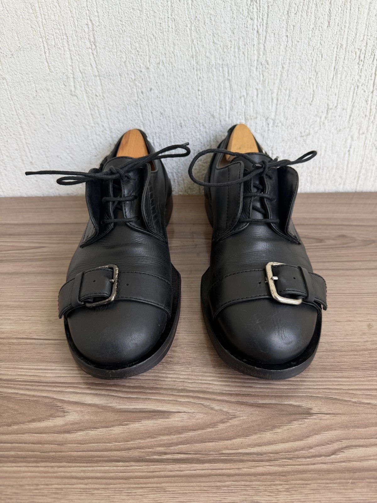 Achilles Ion Gabriel Buckle strap derby with guidi,balmain,tyson vibe Size US 9 / EU 42 - 6 Thumbnail