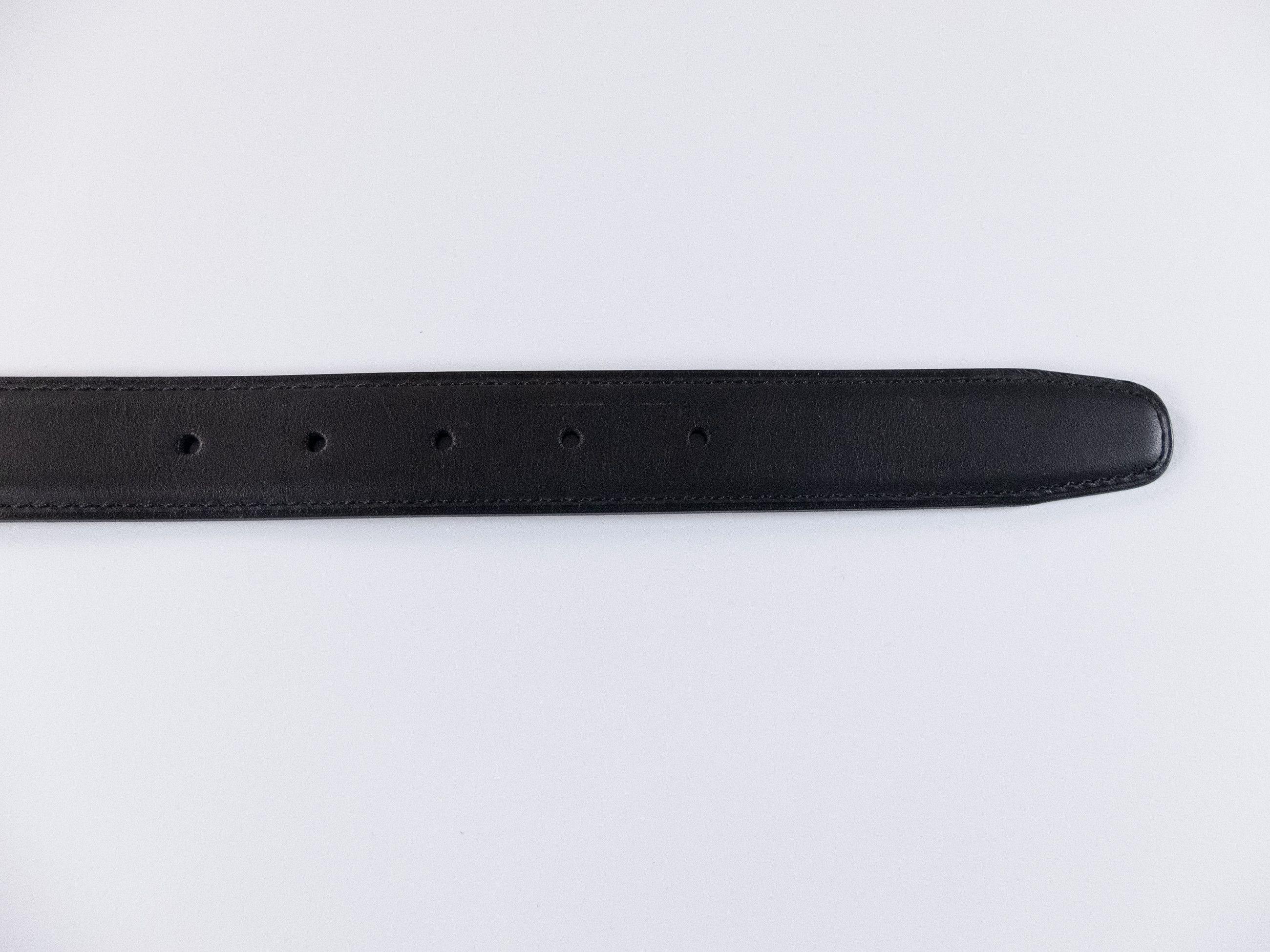 Berluti BERLUTI Paris black classic leather belt Size 80 Size 32 - 6 Thumbnail