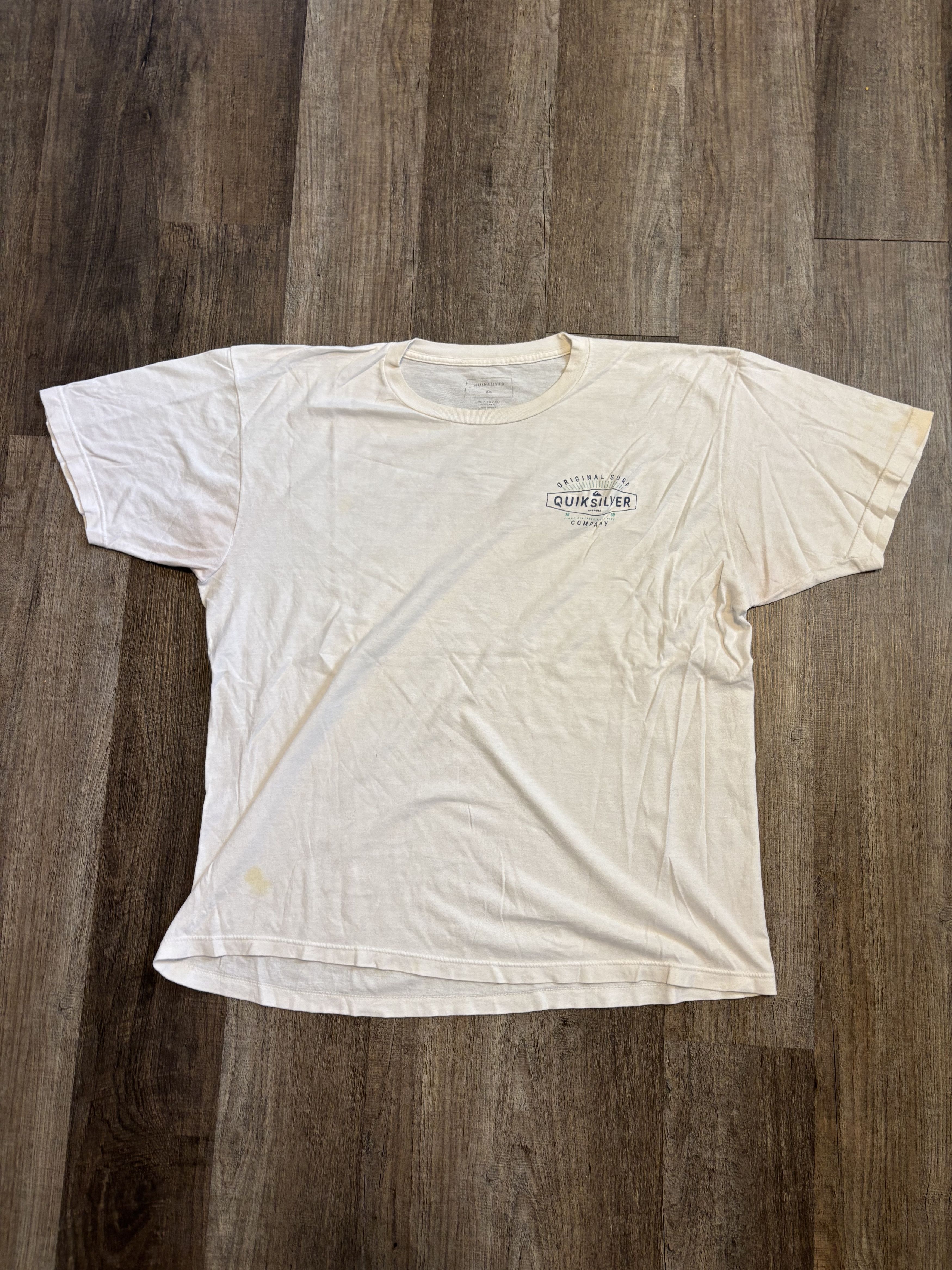 Quiksilver Quiksilver Double Sided Logo Tee Shirt Size US XL / EU 56 / 4 - 1 Thumbnail
