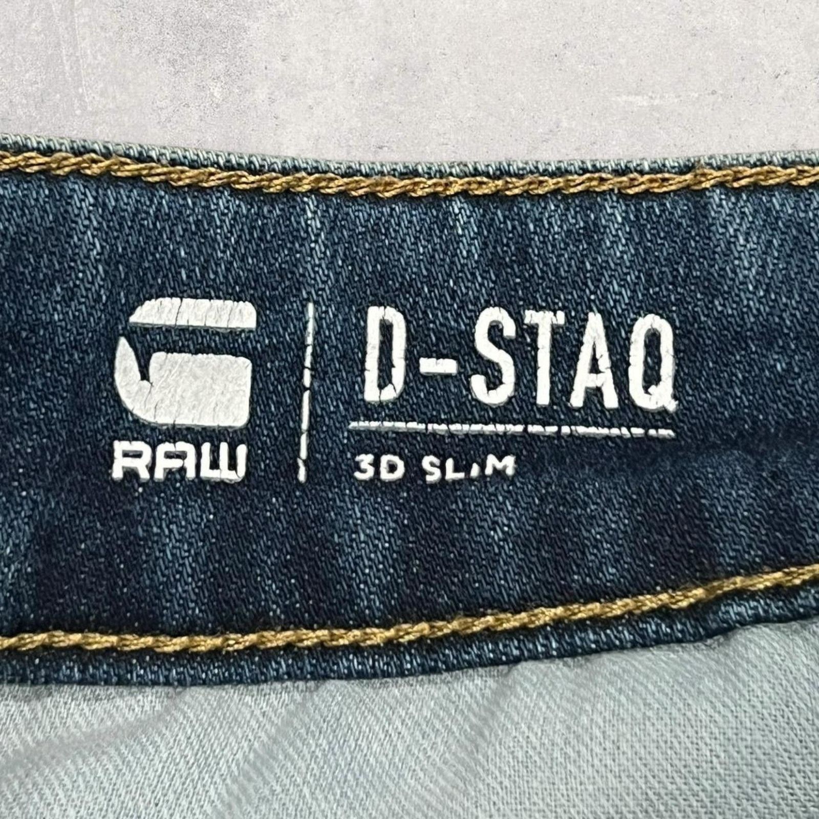 Other G-Star Raw D-Staq 3D Slim Fit Men’s Blue Jeans Size US 30 / EU 46 - 5 Thumbnail