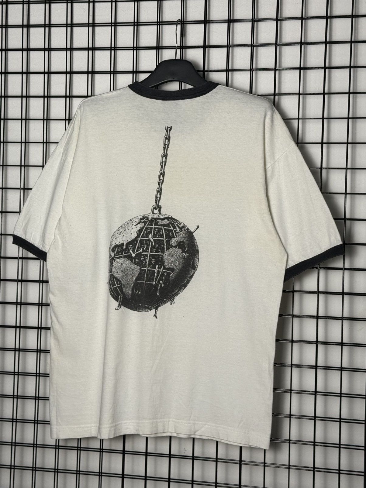 Band Tees Vintage 90s‼️Rage Against the Machine ringer. Size US L / EU 52-54 / 3 - 3 Thumbnail