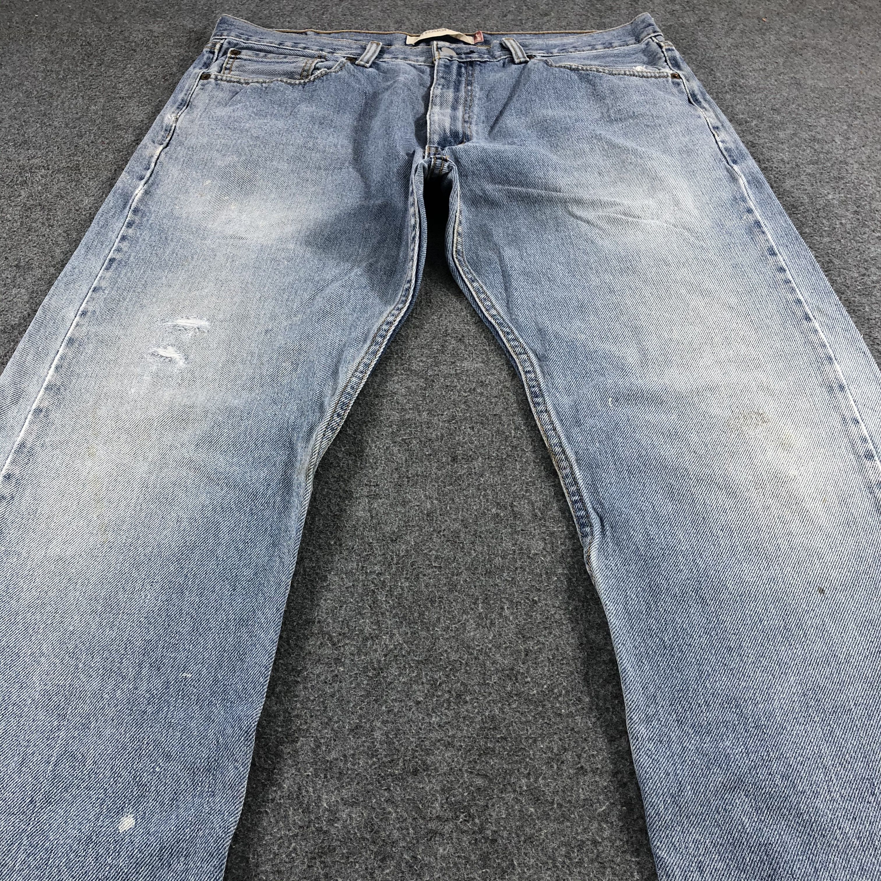 Levi's Light Wash Vintage Levis 505 Jeans-J1179 Size US 37 - 3 Thumbnail