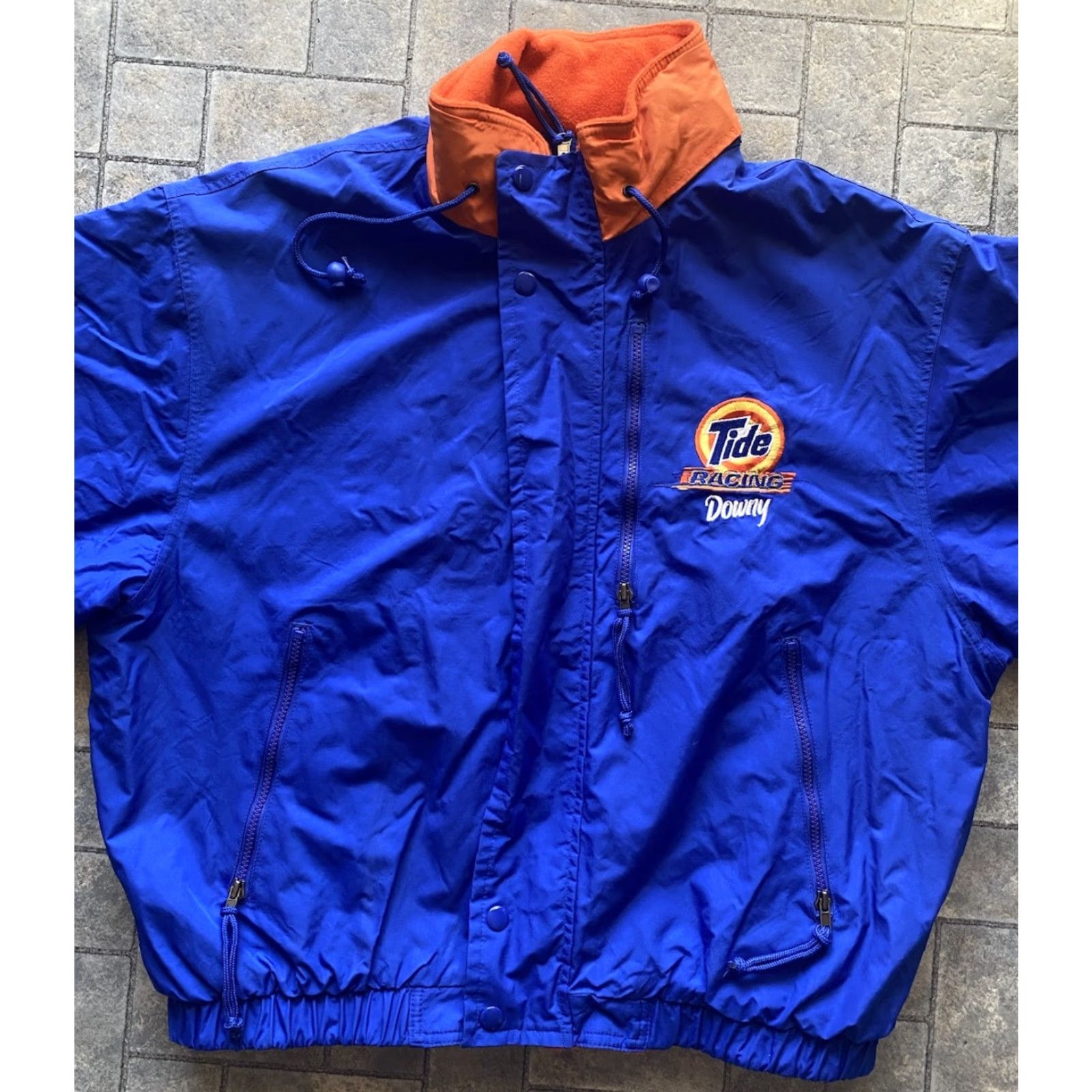 Vintage Hartwell Viasport Tide Racing Downy Reversible Jacket Coat Men’s XL Blue Orange Size US XL / EU 56 / 4 - 2 Thumbnail