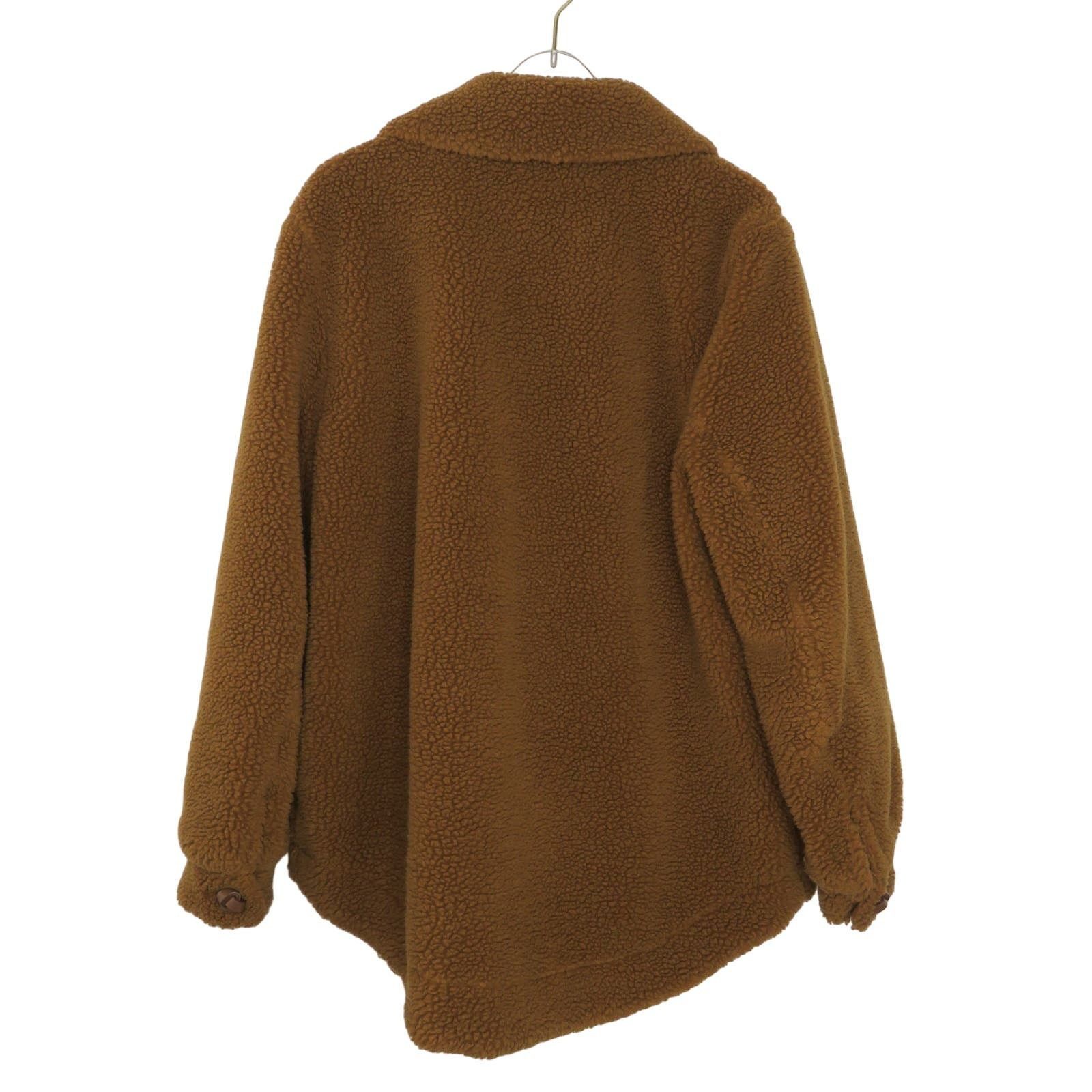 H&M H&M Brown Teddy Bear Sherpa Button Down Teddy Jacket Size 6 Size M / US 6-8 / IT 42-44 - 4 Thumbnail