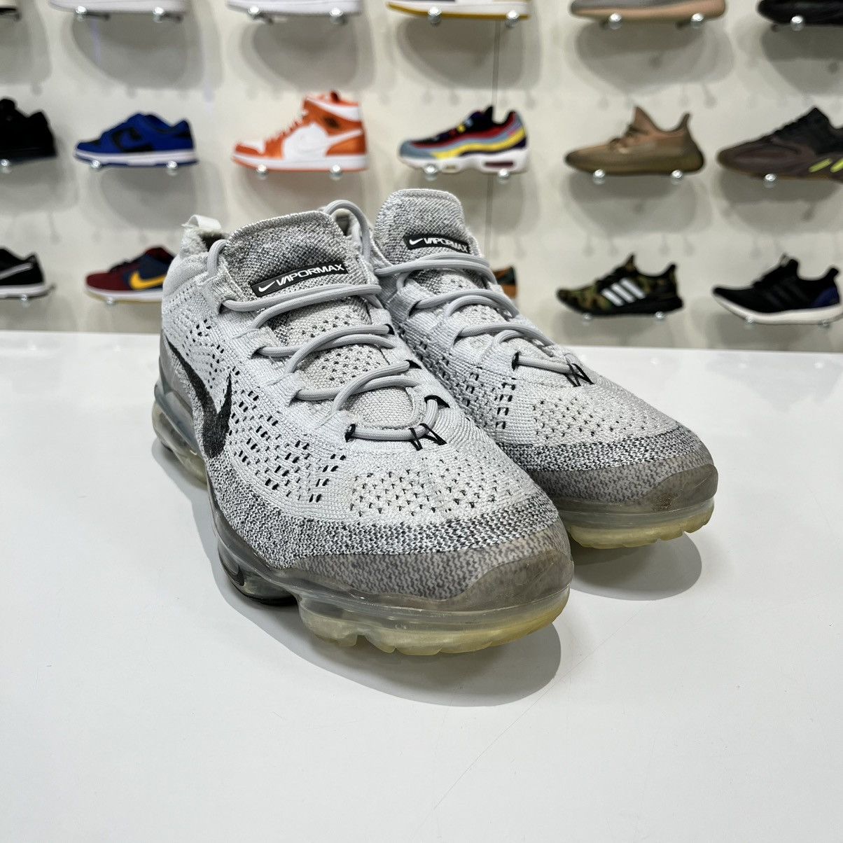 Nike Nike Air VaporMax 2023 Flyknit Pure Platinum Anthracite Size US 12 / EU 45 - 8 Thumbnail