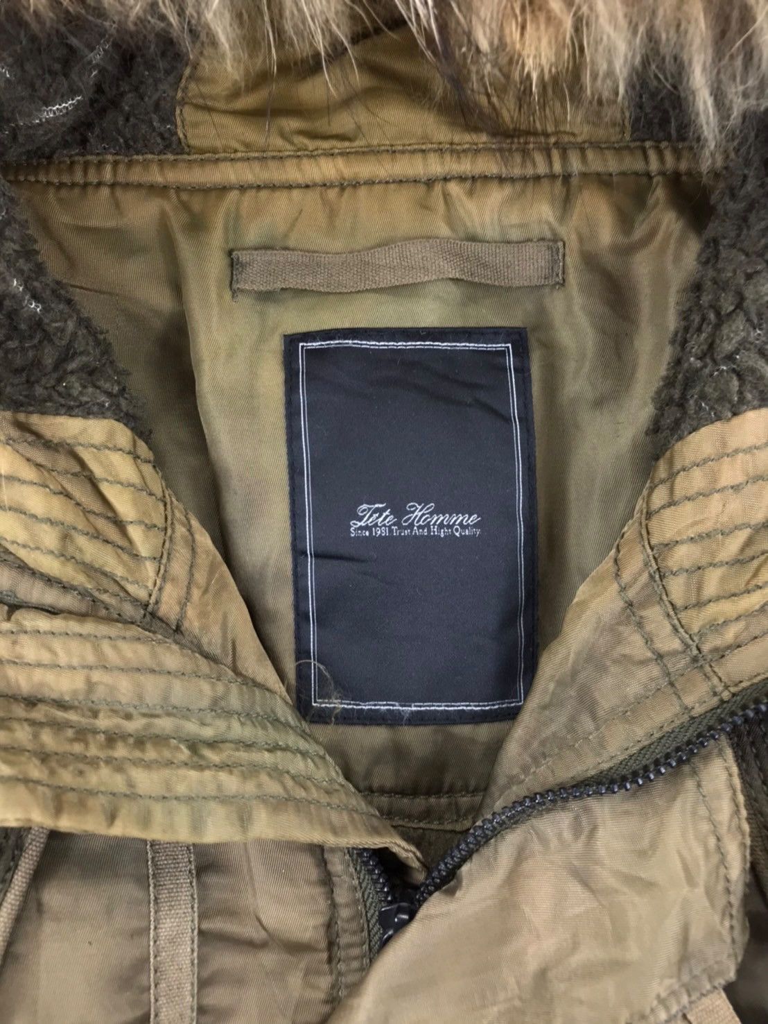 Issey Miyake × Tete Homme Tete Homme N-3B Military Jacket Size US M / EU 48-50 / 2 - 4 Thumbnail
