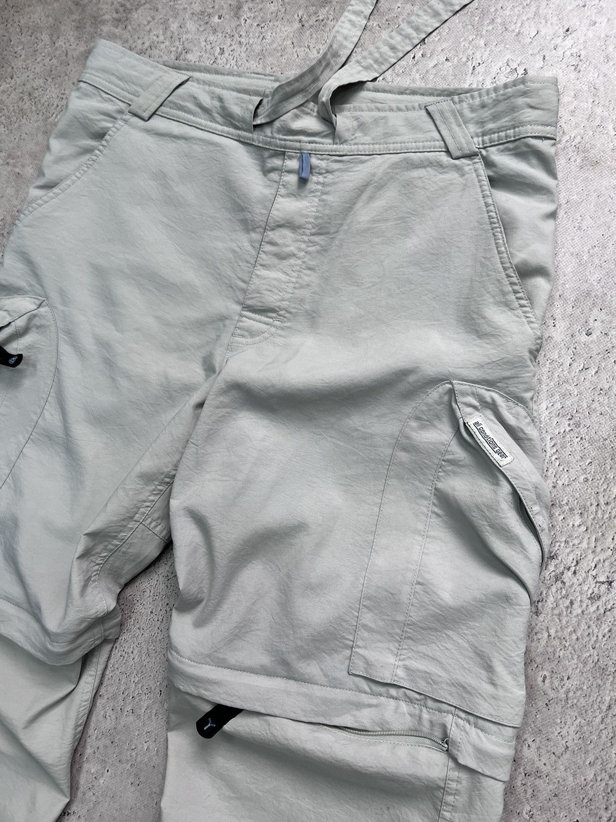 Nike × Vintage RARE Nike Y2K Nylon Baggy Drill Vintage TN ACG Sweatpants Size US 32 / EU 48 - 5 Thumbnail