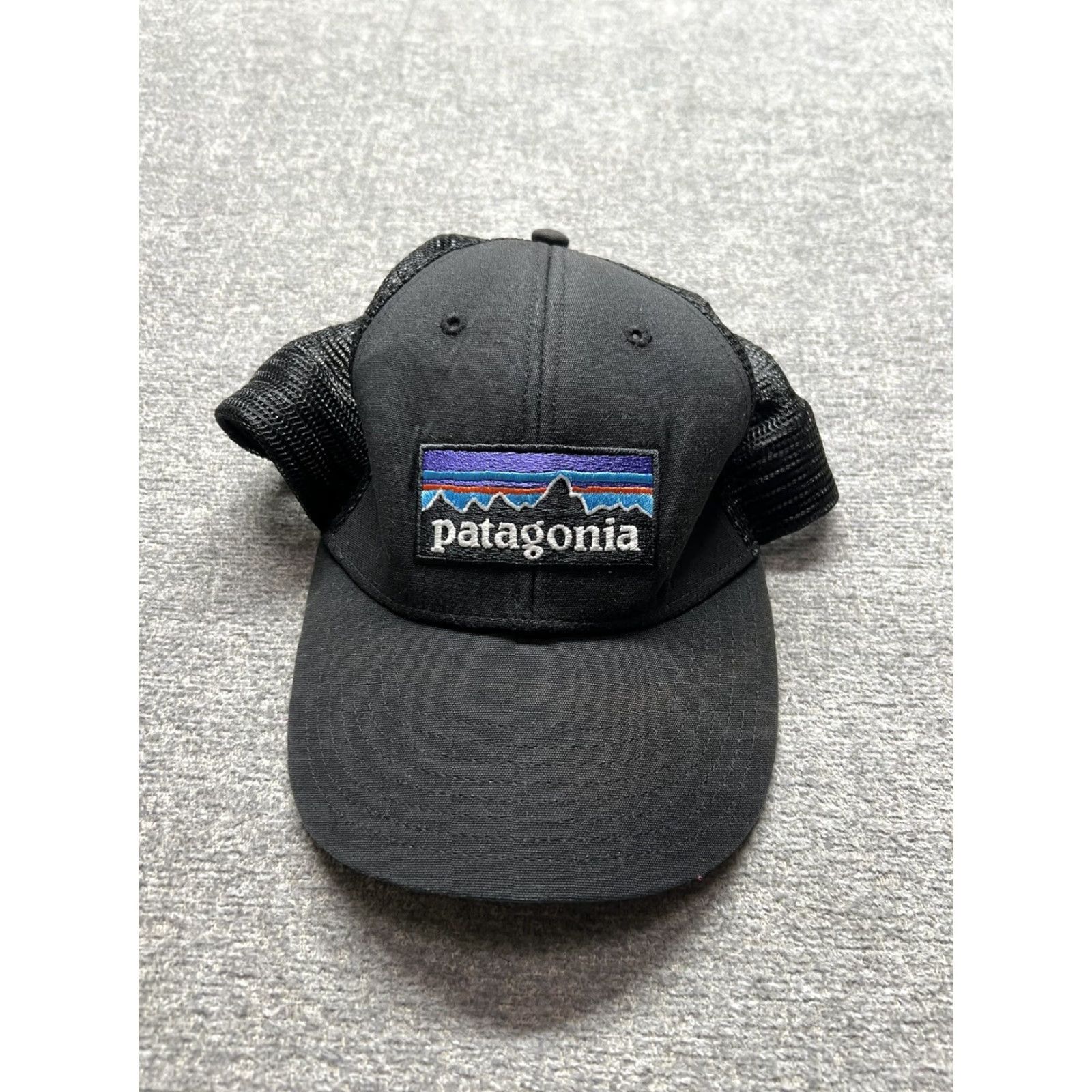 Patagonia Patagonia Baseball Cap Black One Size All Unisex Adjustable Dad Hat Men One Size Black Baseball Cap Patagonia Adjustable Cotton Knit Hat Size ONE SIZE - 2 Thumbnail