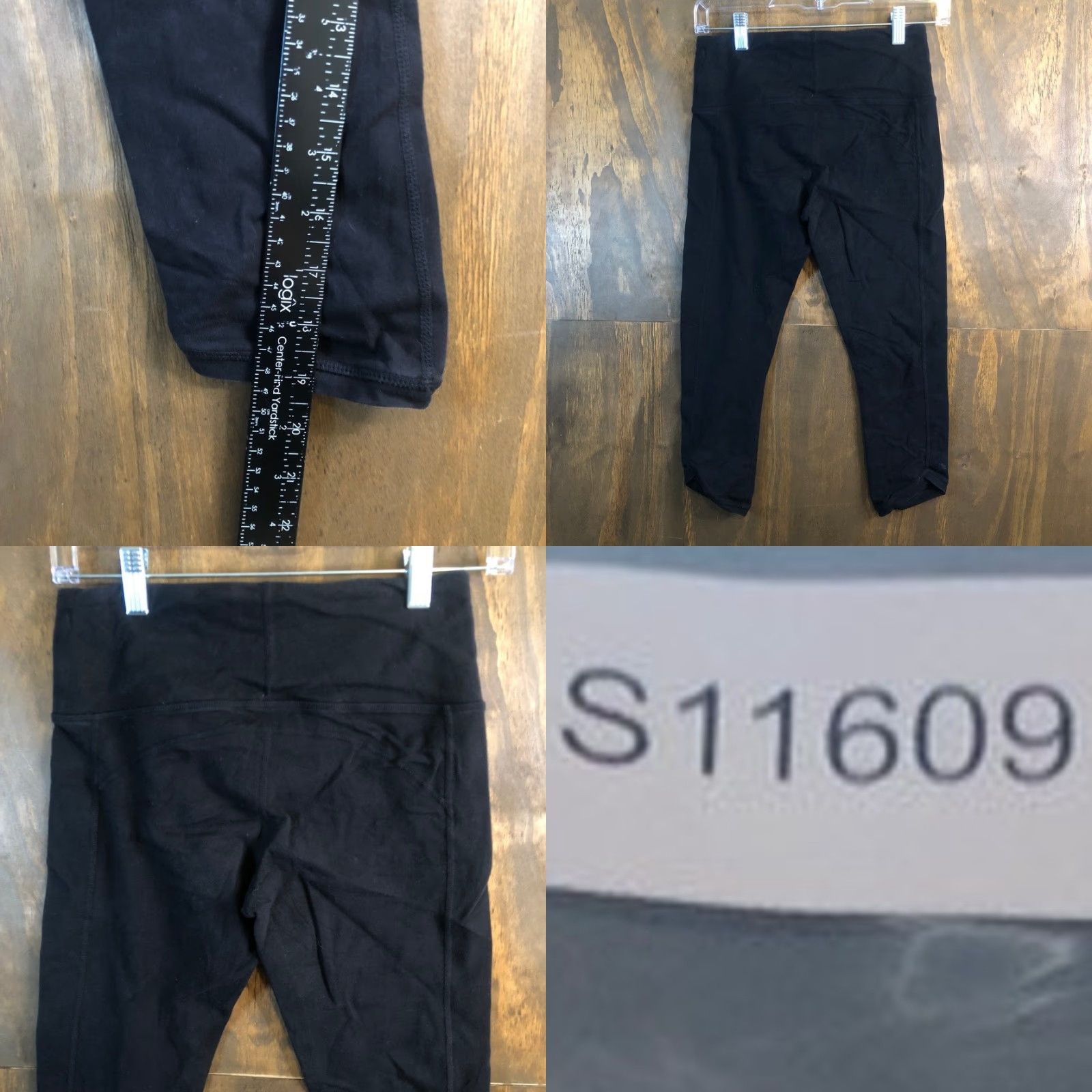 Athleta Athleta Womens Pants Black Leggings Elastic Waist Capris Cropped Stretch Small Capri Leggings Casual Athletic Women’s Pants Size 28" / US 6 / IT 42 - 8 Thumbnail