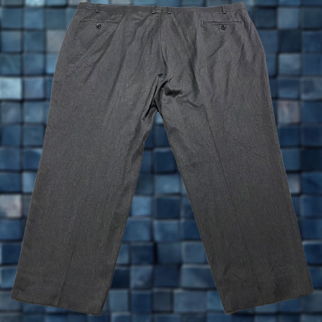Ralph Lauren Lauren Ralph Lauren Mens Pants Dress Flat Front Gray 52x28 Straight Waist 50 Inseam 26 Regular Front Pocket Zipper Button Polyester Spandex Rayon Size US 36 / EU 52 - 1 Thumbnail