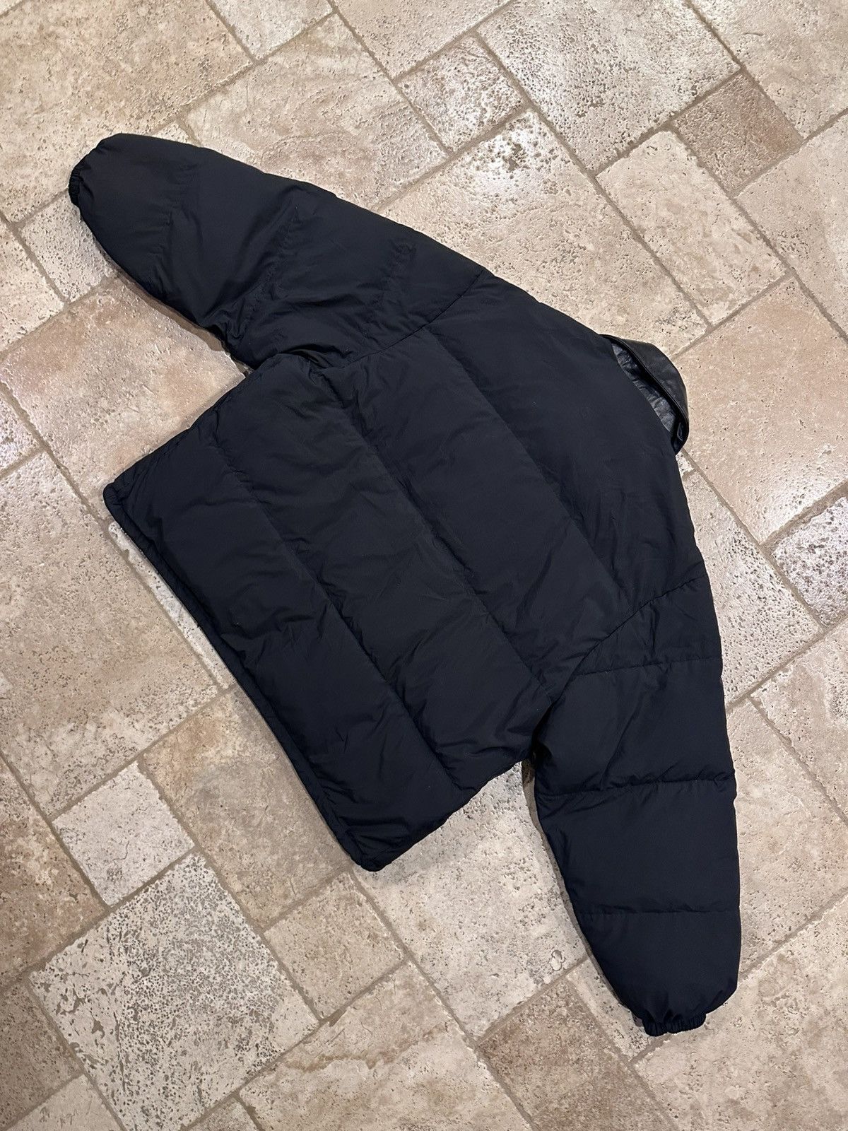 Miu Miu Miu Miu Technical Ponge Cropped Down Puffer Padded Jacket Size US L / EU 52-54 / 3 - 11 Thumbnail