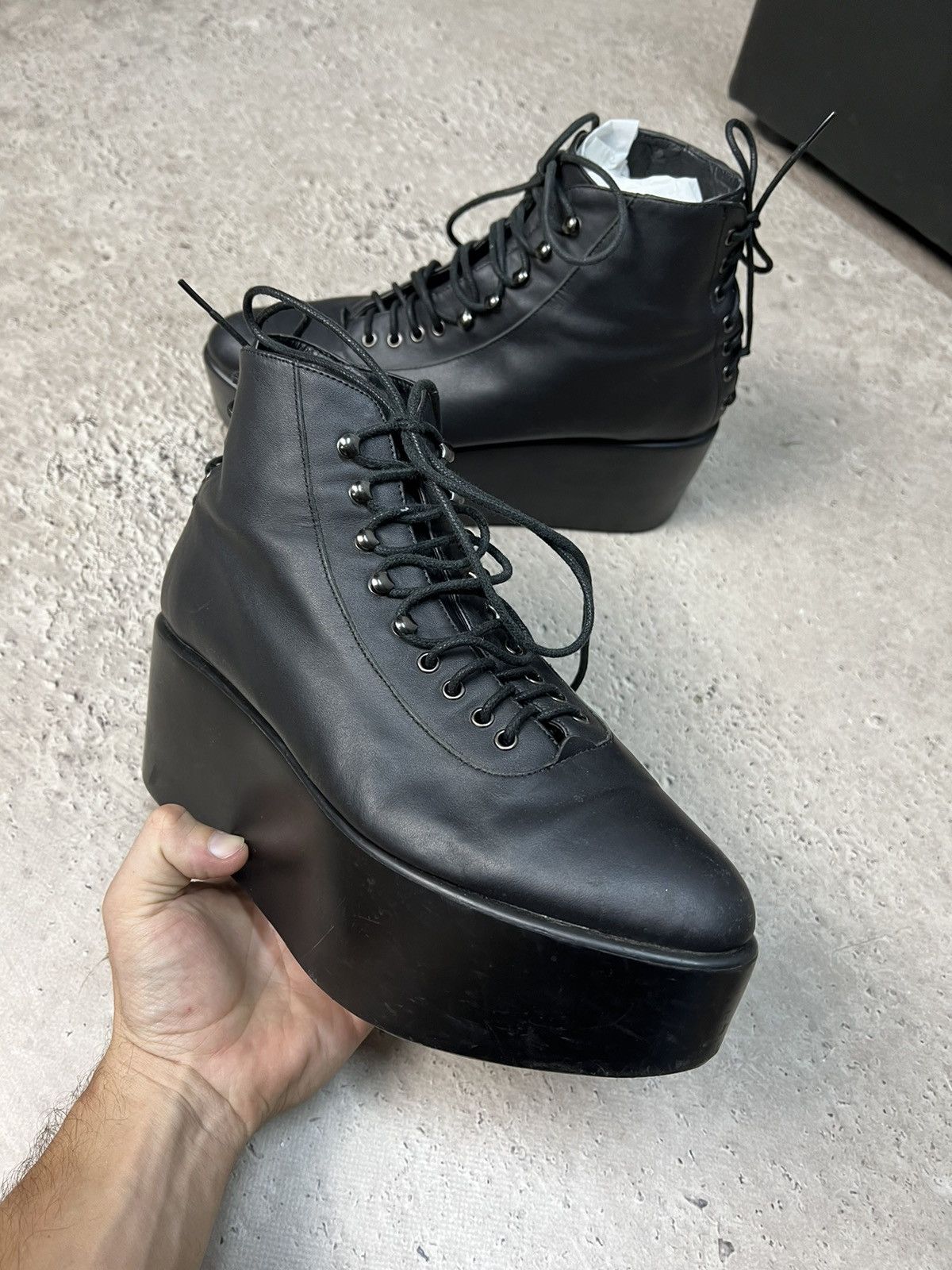 Japanese Brand × Seditionaries BELLY BUTTON born in TOKYO spike leather stylish boots Size US 6.5 / EU 39-40 - 7 Thumbnail
