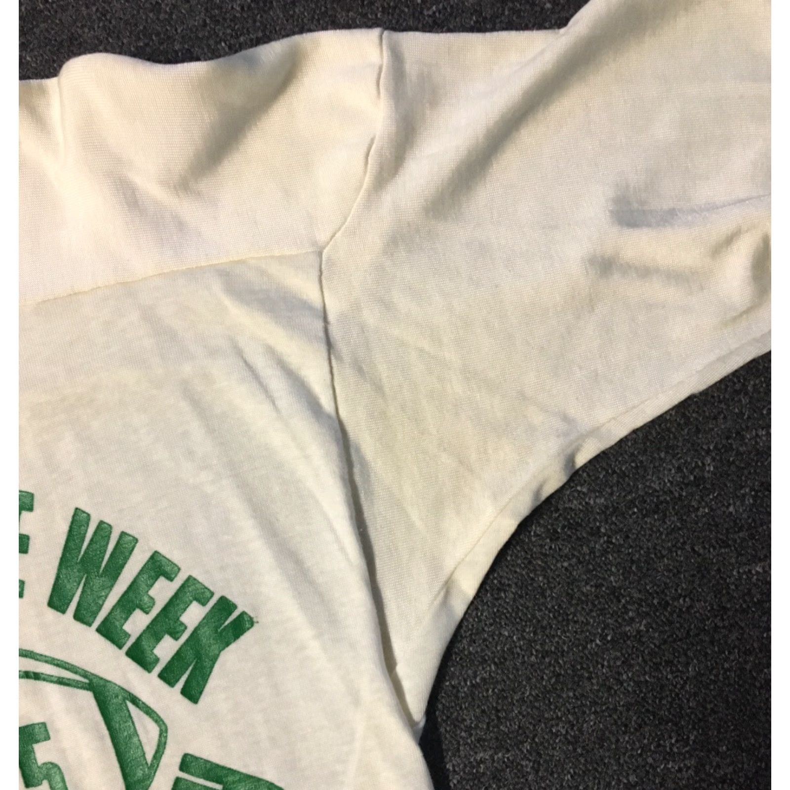 Vintage Vtg 70s Beckman High Player Of The Week Football Jersey M USA School 80s Grunge Size US M / EU 48-50 / 2 - 7 Thumbnail