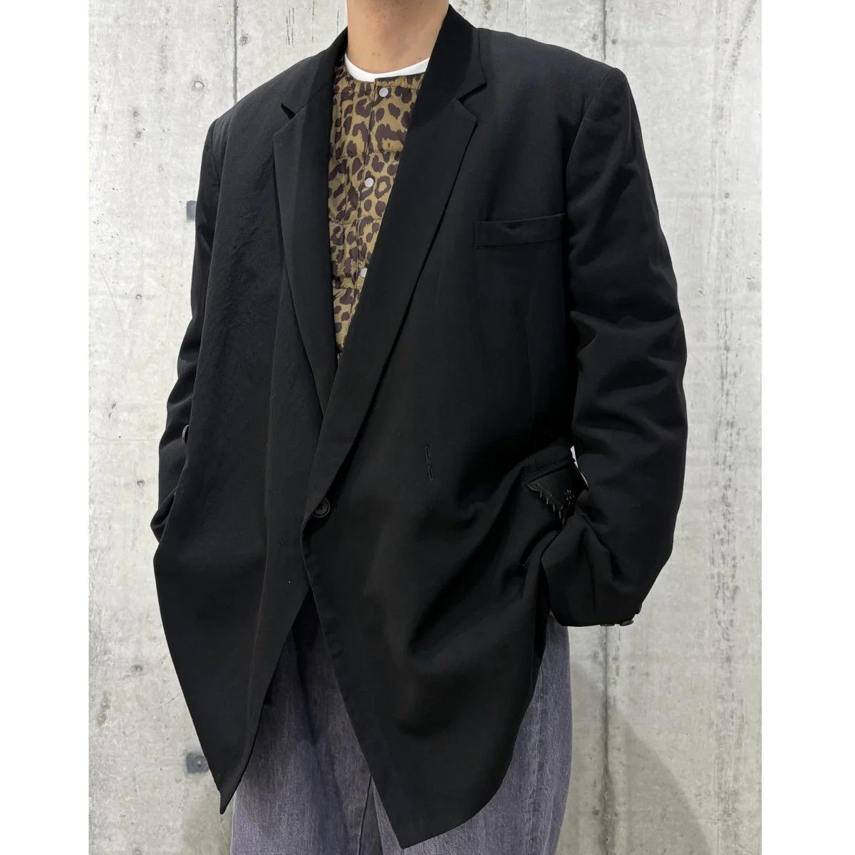 Yohji Yamamoto Yohji Yamamoto pour homme 96SS double tapered jacket Size US M / EU 48-50 / 2 - 2 Thumbnail