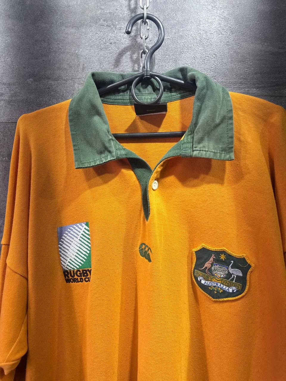 Canterbury of New Zealand Wallabies Rugby Shirt World Cup 1995 Australia Canterbury Size US L / EU 52-54 / 3 - 8 Thumbnail