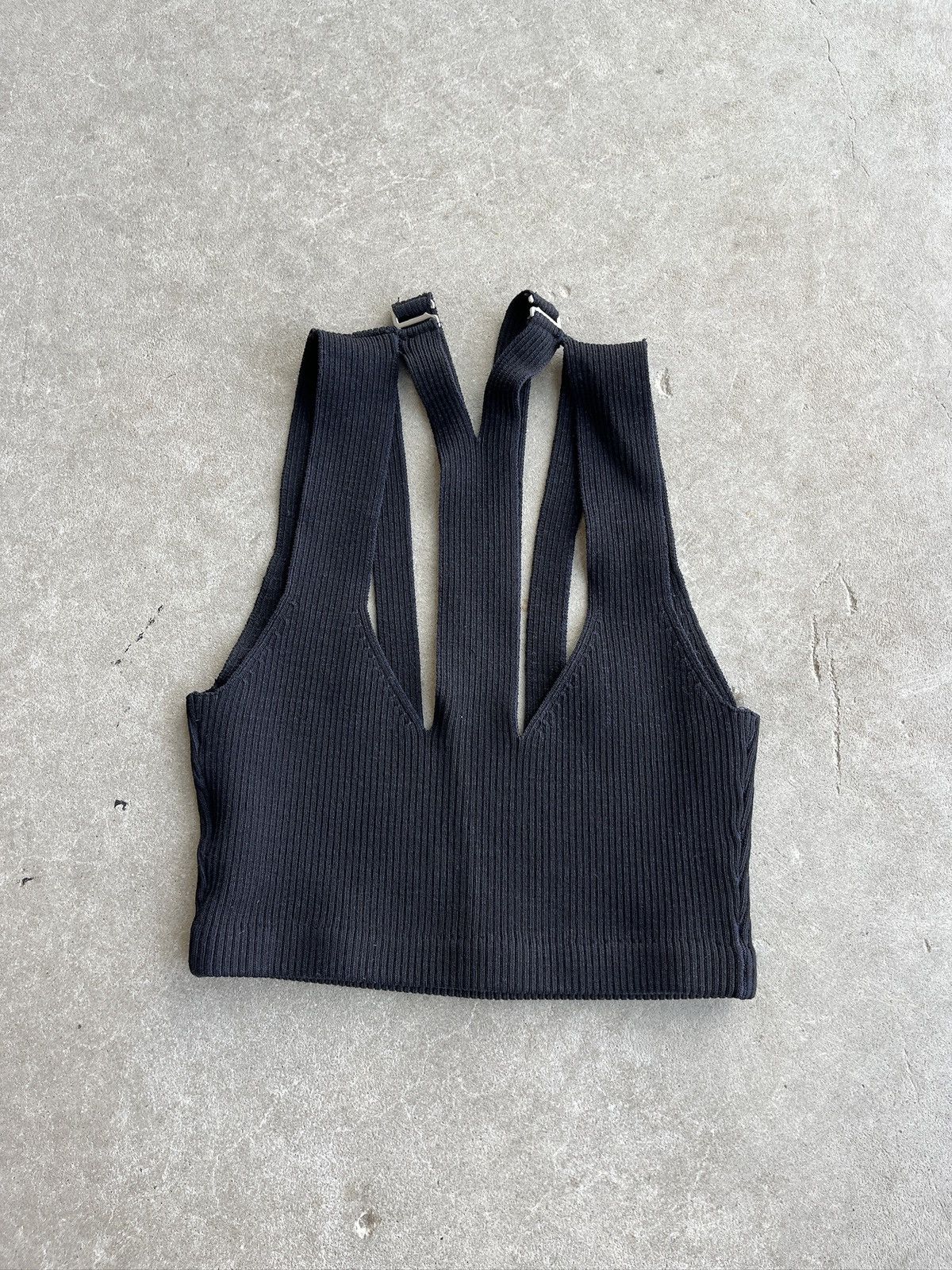 Dion Lee Dion Lee Ribbed Knit Top Size S / US 4 / IT 40 - 1 Thumbnail