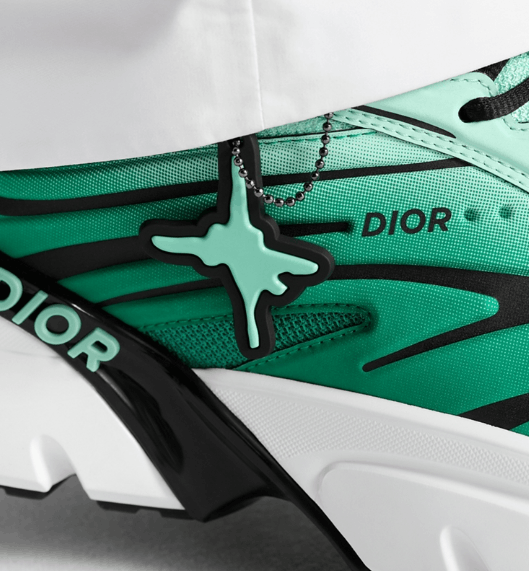 Dior o1w1db10426 3SN306 B44 Blade Low-Top Sneakers in Green Size US 9 / EU 42 - 7 Thumbnail