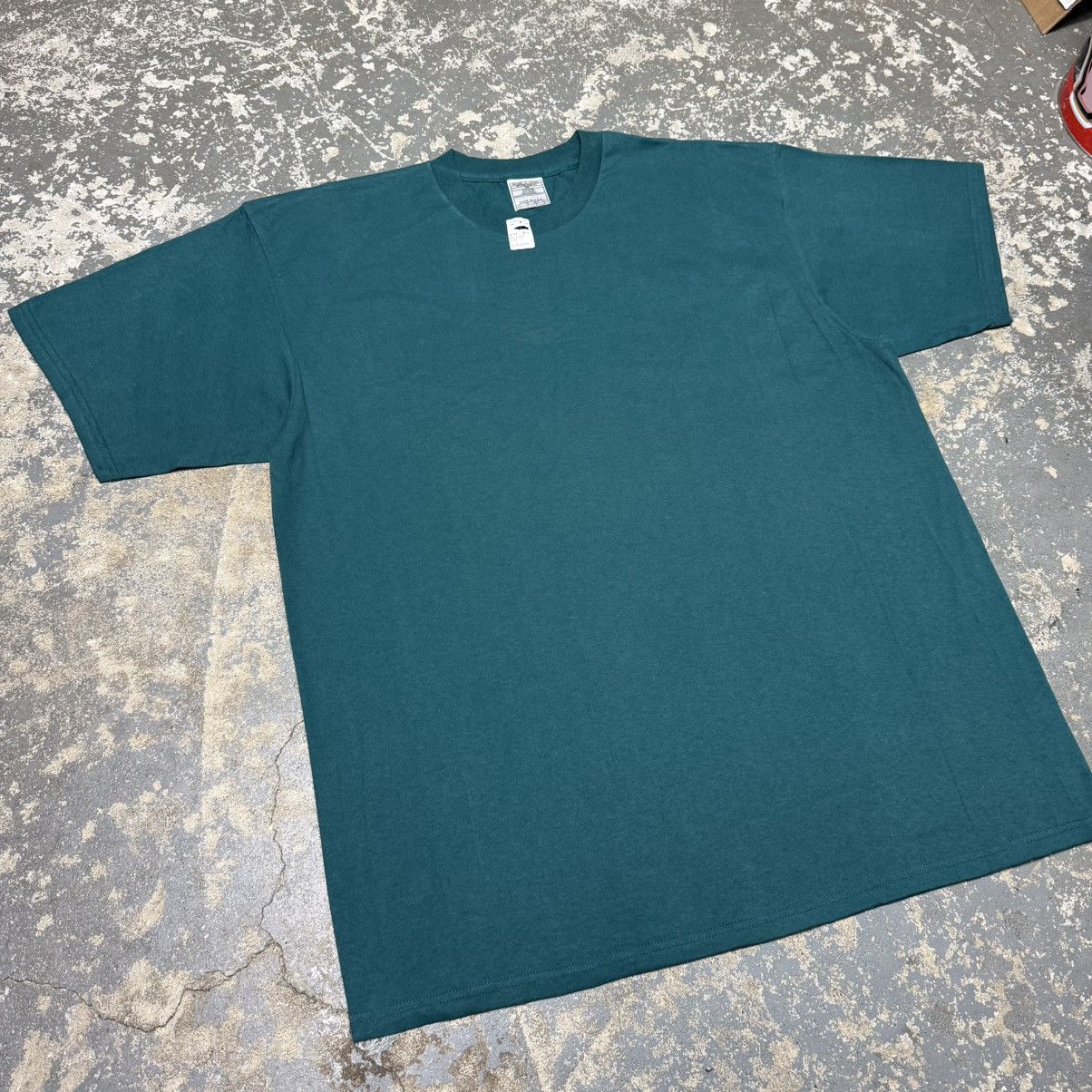 Nike Vintage Nike Forest Green Blank No Swoosh 90s Tshirt USA Size US XL / EU 56 / 4 - 8 Thumbnail