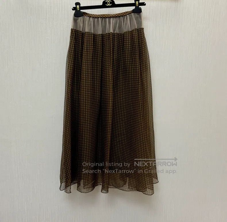 Fendi Fendi Silk Skirt Size 25" / US 0 / IT 36 - 2 Thumbnail