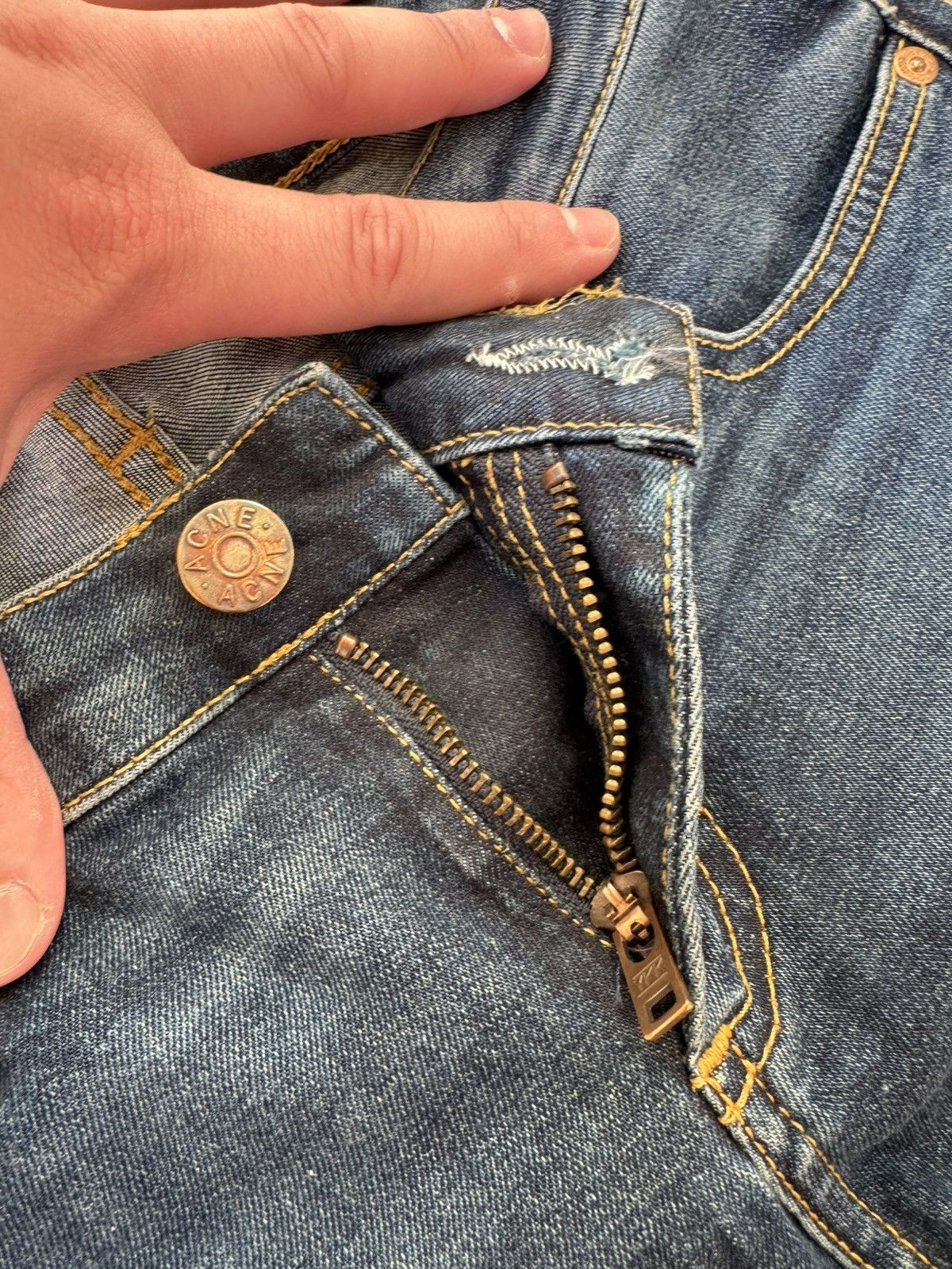 Acne Studios × Vintage Vintage Archival Acne Studios Kex Skinny Fit Jeans Size 26" / US 2 / IT 38 - 6 Thumbnail