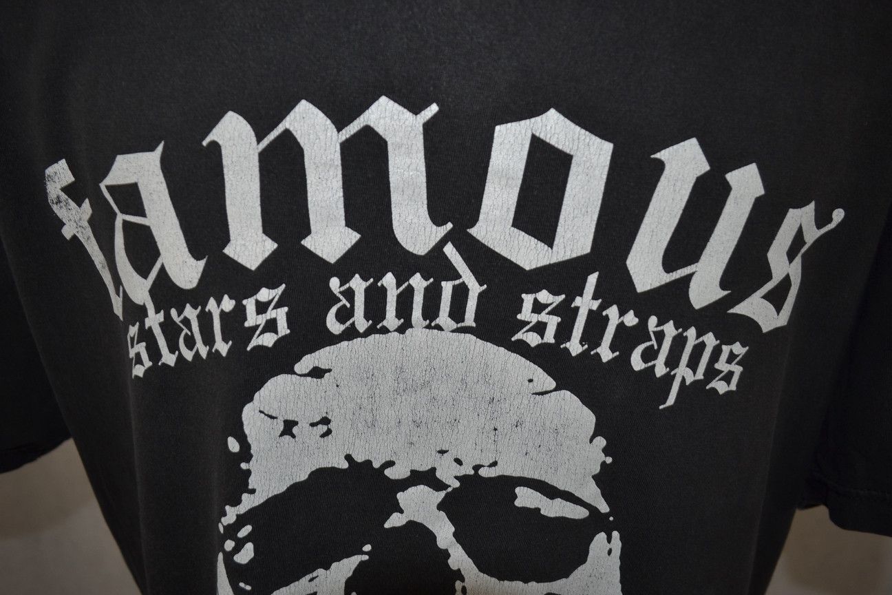 Famous Stars And Straps × Vintage Vintage 90's Famous Star and Straps Die Fun Tee XL Size US XL / EU 56 / 4 - 6 Thumbnail