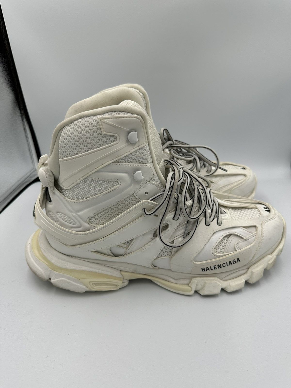 Balenciaga Balenciaga TRACK HIGH TOP SNEAKERS Size US 12.5 / EU 45-46 - 8 Thumbnail