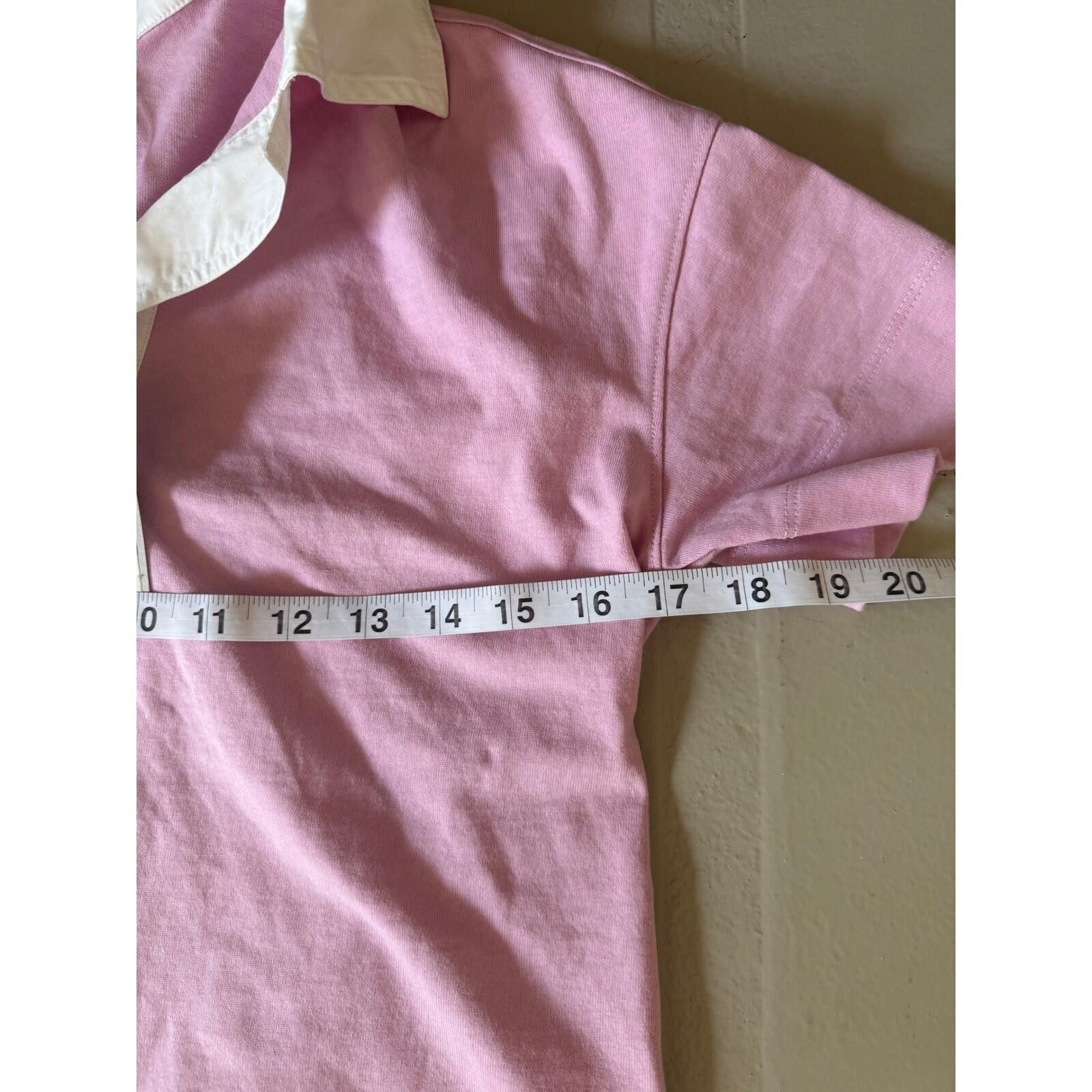 Everlane Everlane Retro Polo Mauve Organic Cotton Top XXS-S Size XS / US 0-2 / IT 36-38 - 5 Thumbnail