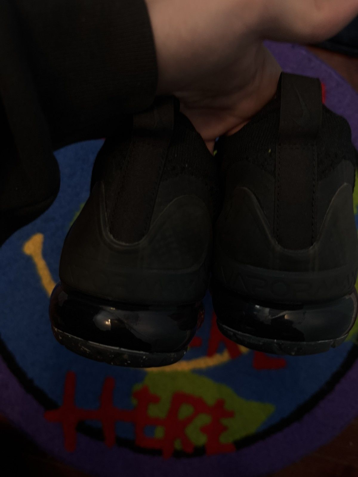 Nike NIKE VAPORMAX BLACK Size US 9.5 / EU 42-43 - 5 Thumbnail
