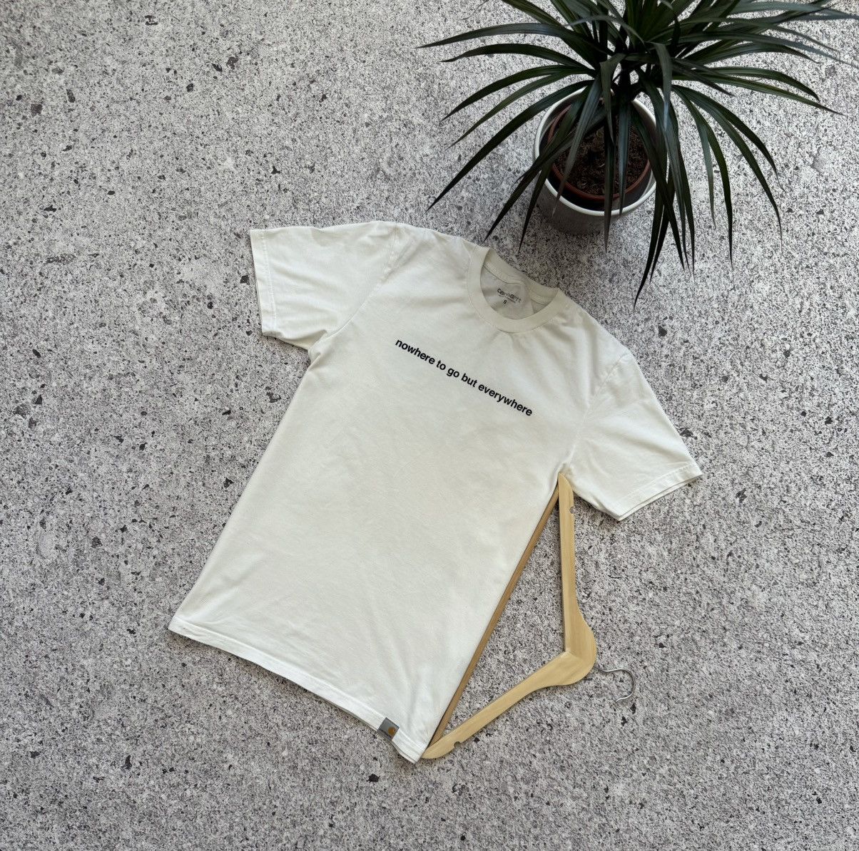 Rare Carhartt Nowhere To Go But Everywhere T-Shirt Y2K Hype