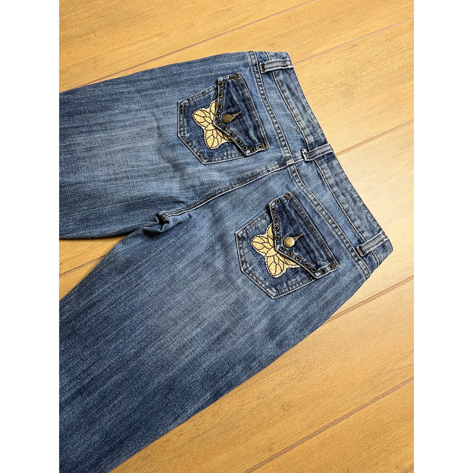 Vintage Vintage BACCINI Women's Sz 8 Mid Rise Flared Y2K western Size 30" / US 8 / IT 44 - 11 Thumbnail