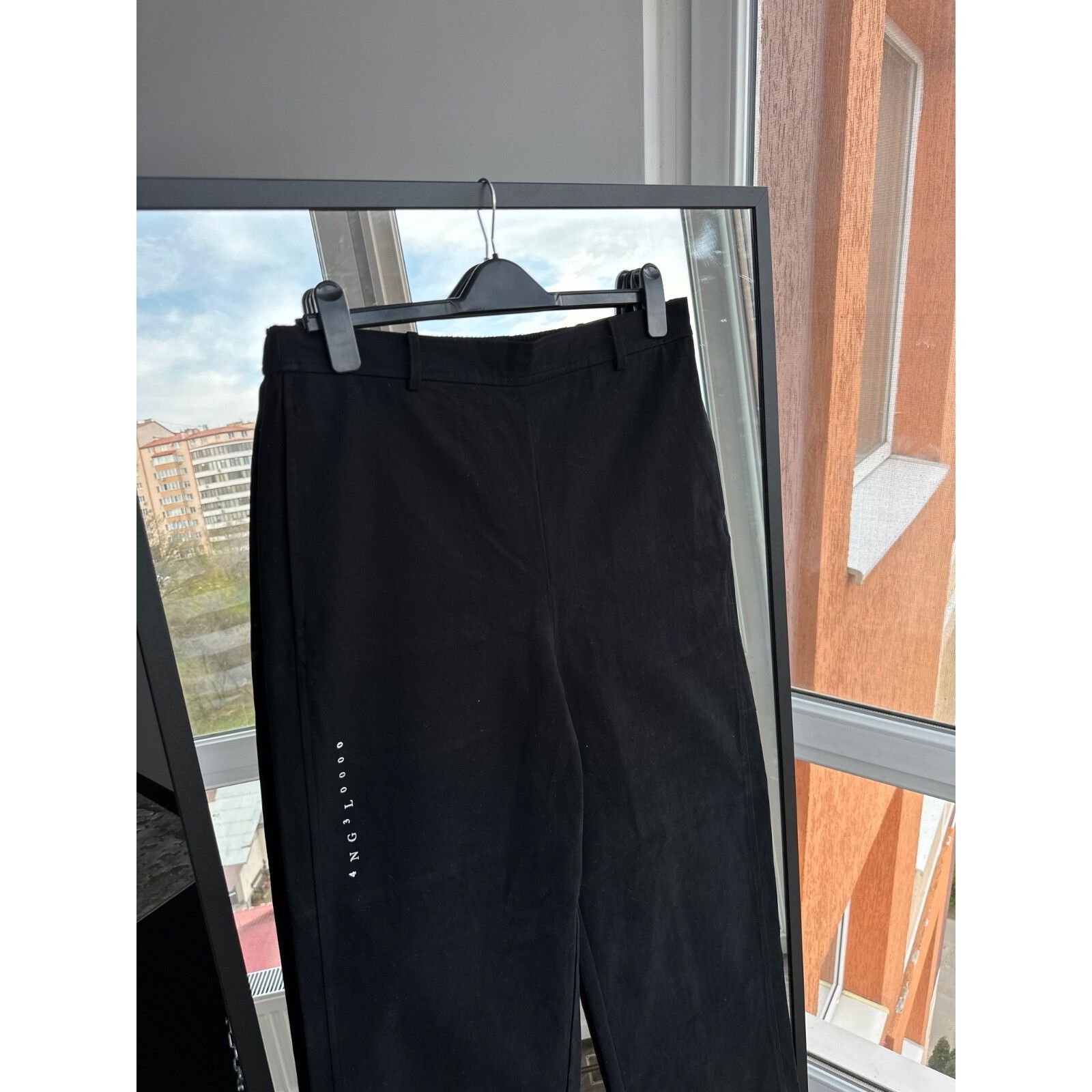 Vintage 4NG3L0000 Black Straight Baggy Heavy Cotton Pants Size US 30 / EU 46 - 3 Thumbnail