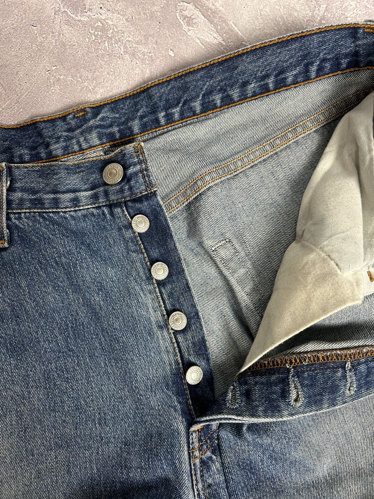 Levi's × Levi's Vintage Clothing × Vintage y2k Levis 501 Red Tab Jeans Vintage sz 32x30 90s RARE Size US 32 / EU 48 - 7 Thumbnail