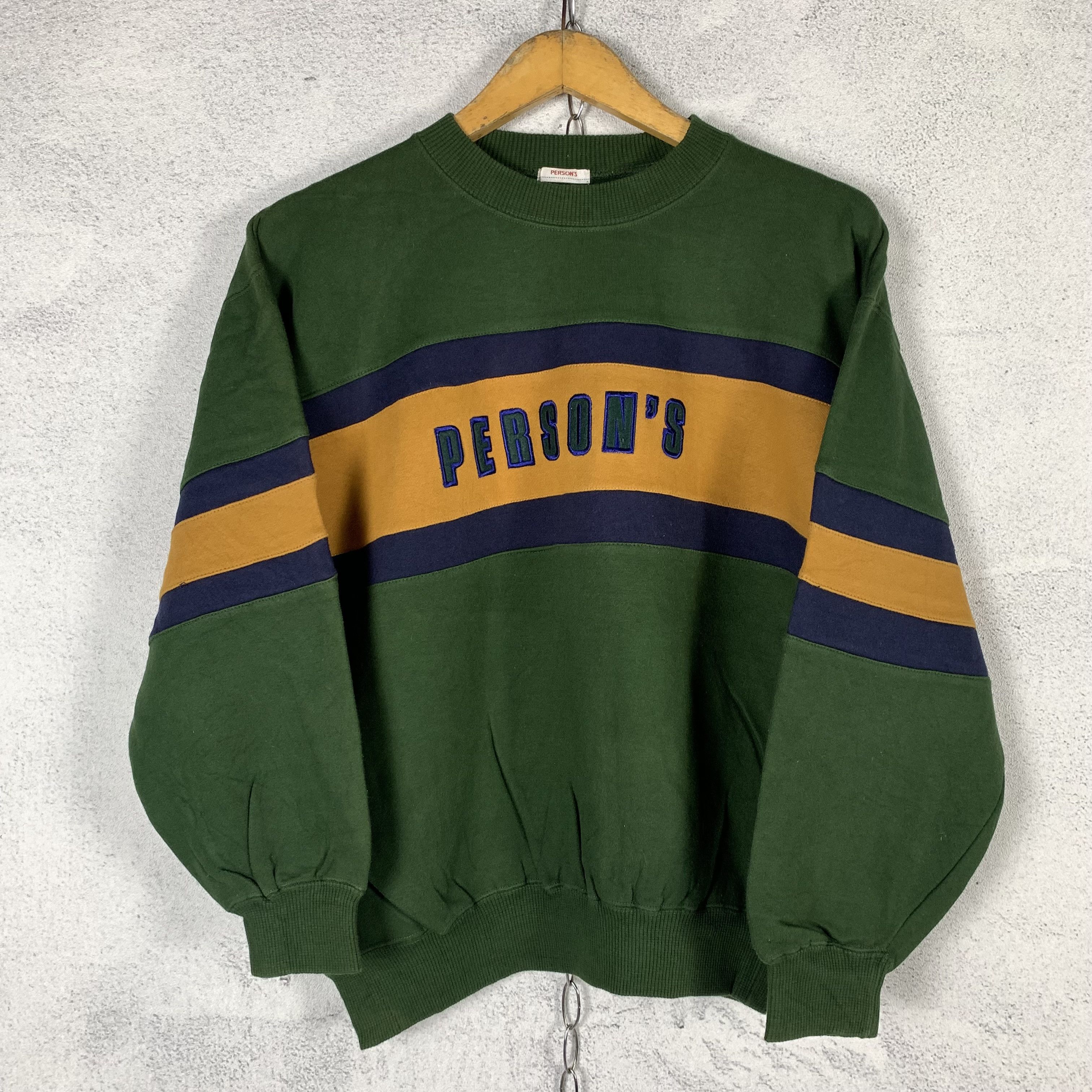 Vintage Person's Japanese Brand Boxy Sweatshirt Crewneck Size US S / EU 44-46 / 1 - 3 Thumbnail
