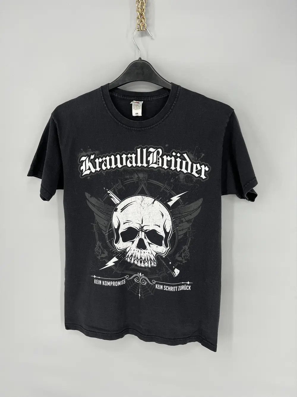 Band Tees Vintage Y2K Krawallbrüder Metal T Shirt Band Tee Skulls tee Size US M / EU 48-50 / 2 - 3 Thumbnail