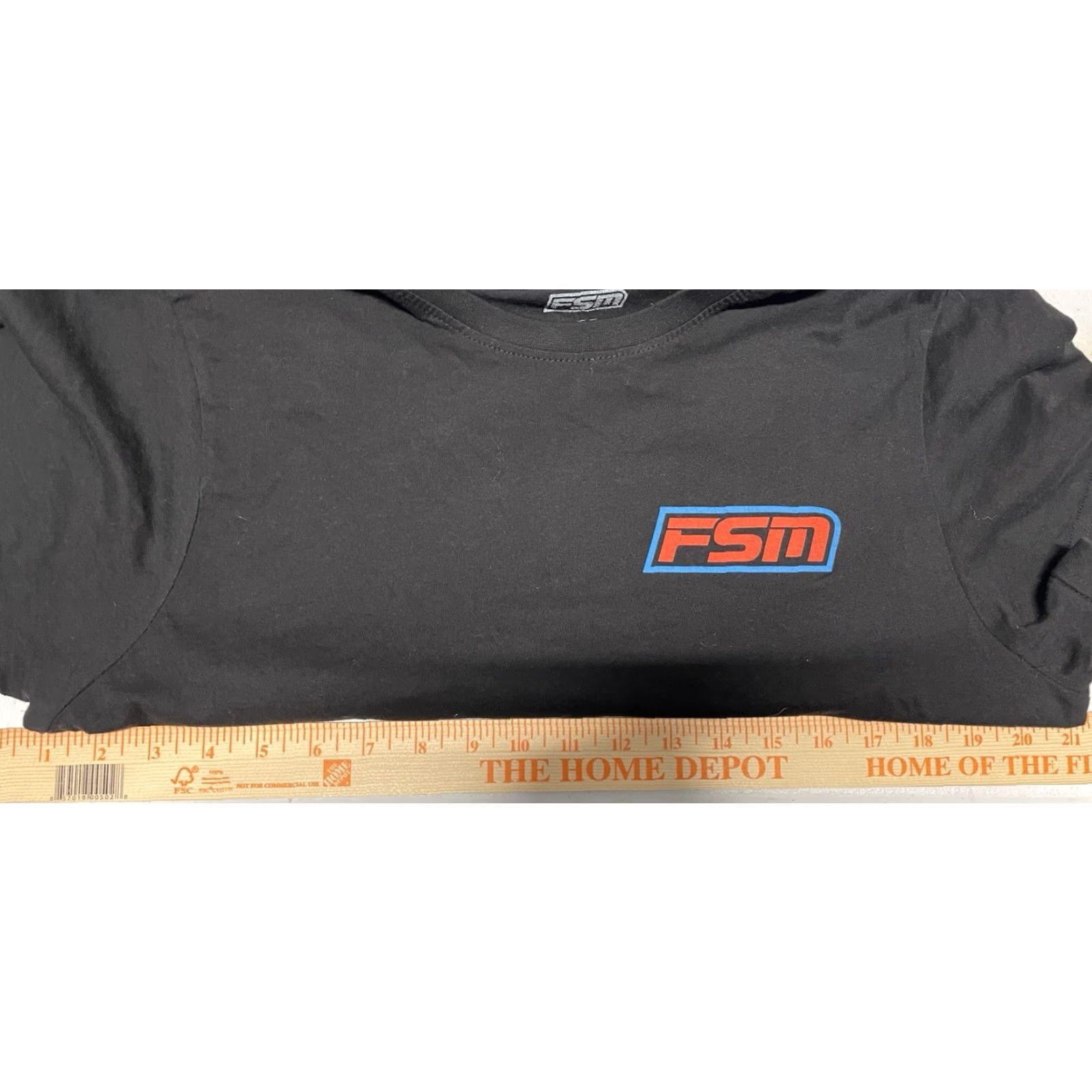 Vintage FSM Army Shirt Mens T-Shirt Black Size M Made In Usa 100% Cotton Y2k Alt Size US M / EU 48-50 / 2 - 6 Thumbnail