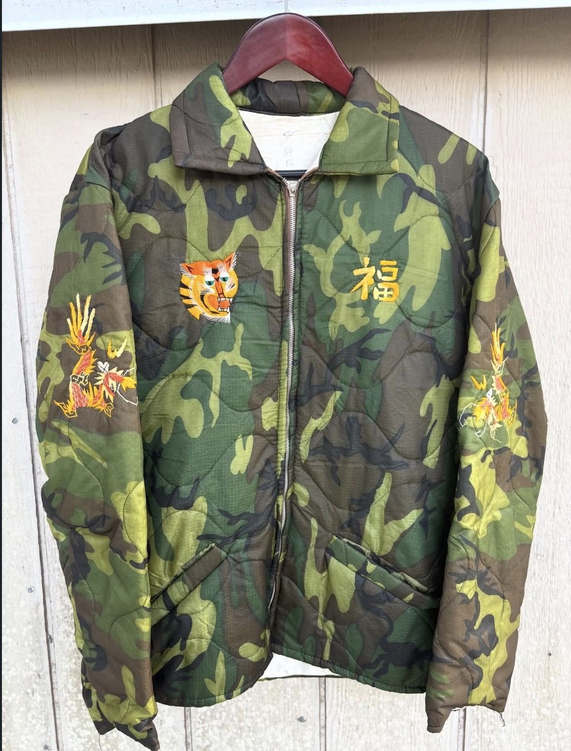 Vintage Vintage 60’s Vietnam Souvenir Jacket Size US L / EU 52-54 / 3 - 4 Thumbnail