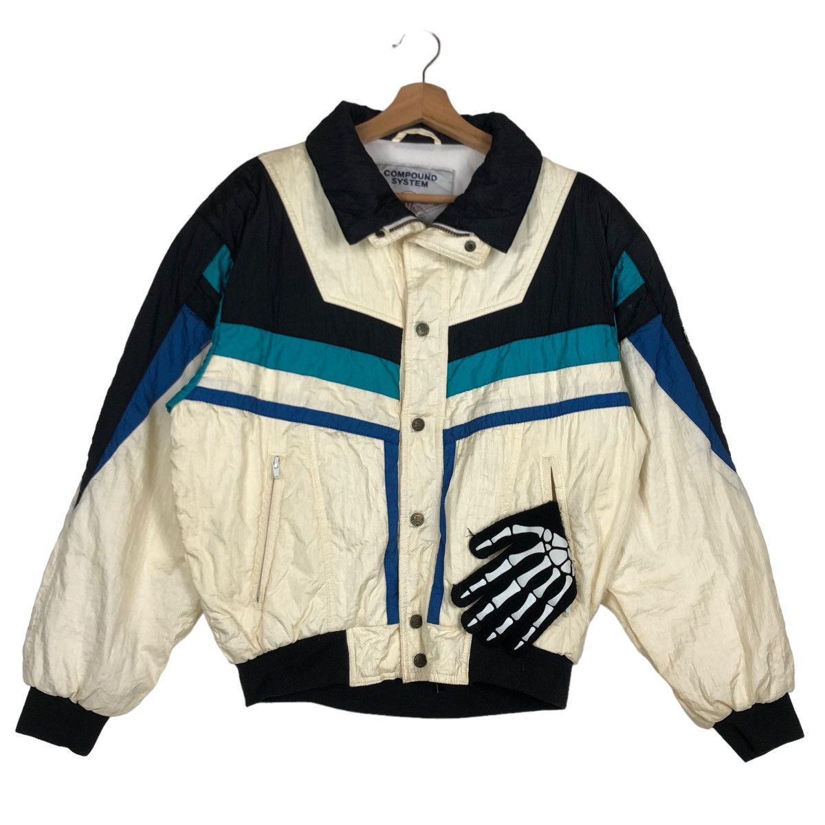 Japanese Brand 🔥90’s Cropped Bomber Jacket Fablice Issey Miyake Size US M / EU 48-50 / 2 - 2 Thumbnail