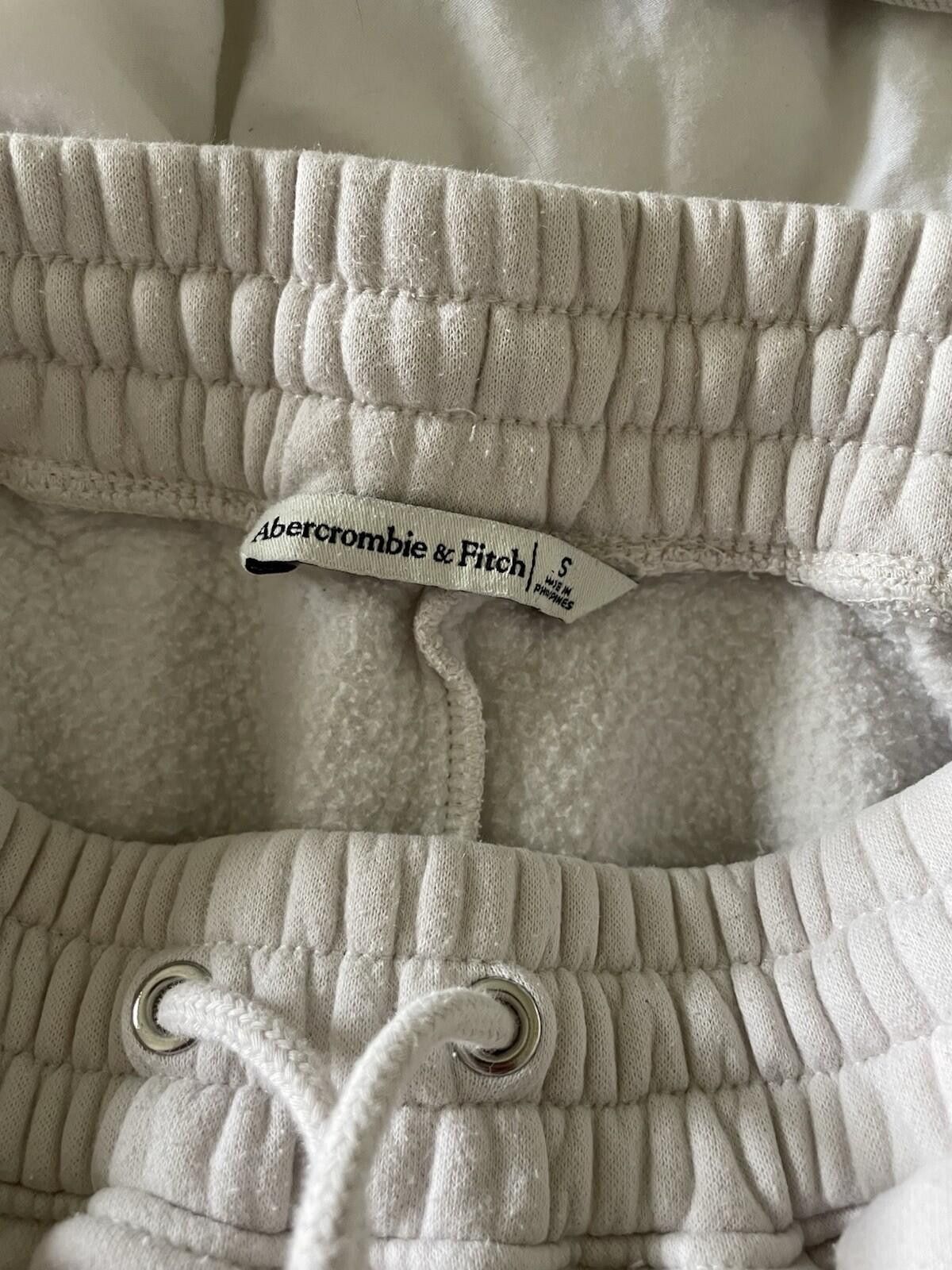 Abercrombie & Fitch Abercrombie Fitch Women Jogger Sweatpants Ecru Small Size 28" / US 6 / IT 42 - 3 Thumbnail
