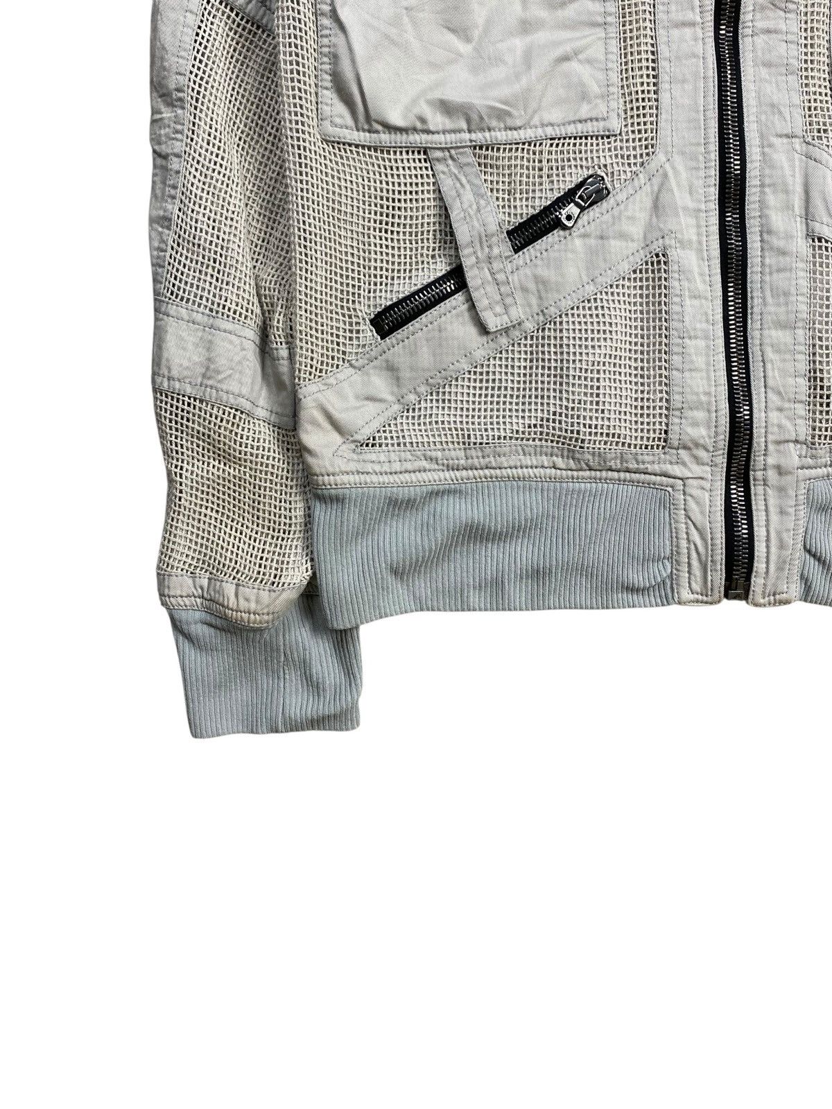 Dolce & Gabbana FW 2007 Dolce & Gabbana Archive Mesh Bondage Bomber Jacket Size US M / EU 48-50 / 2 - 7 Thumbnail