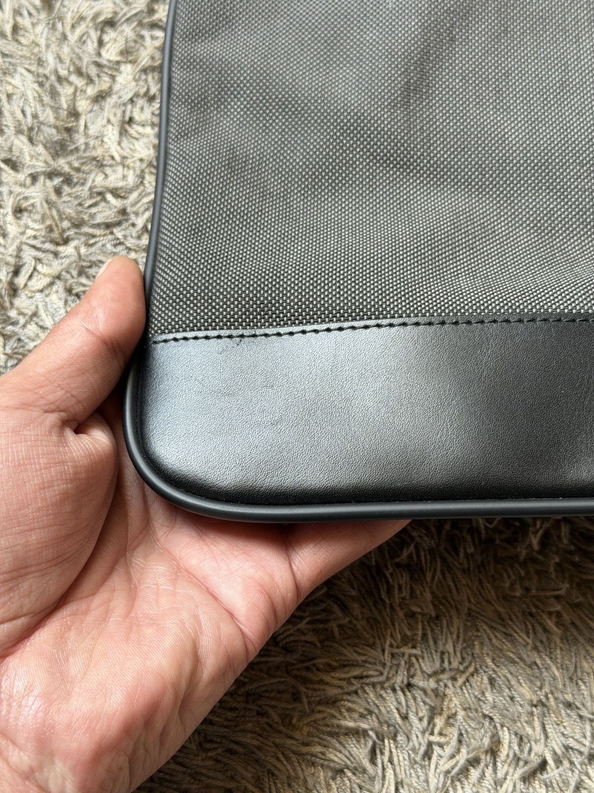 Montblanc Montblanc Meisterstuck Star Leather Nylon Shoulder Bag Size ONE SIZE - 6 Thumbnail