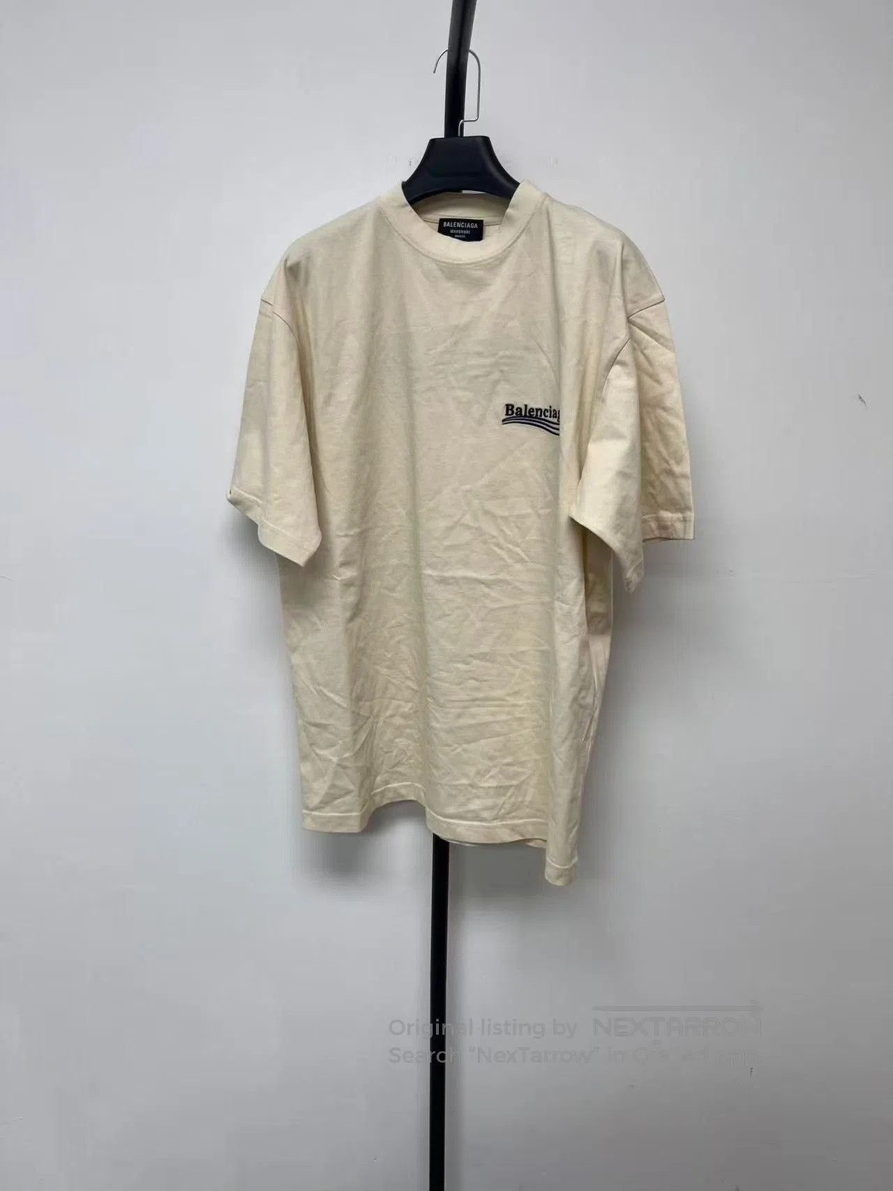 Balenciaga Balenciaga Men's Letter Print Crewneck T-Shirt. Size US XS / EU 42 / 0 - 1 Thumbnail