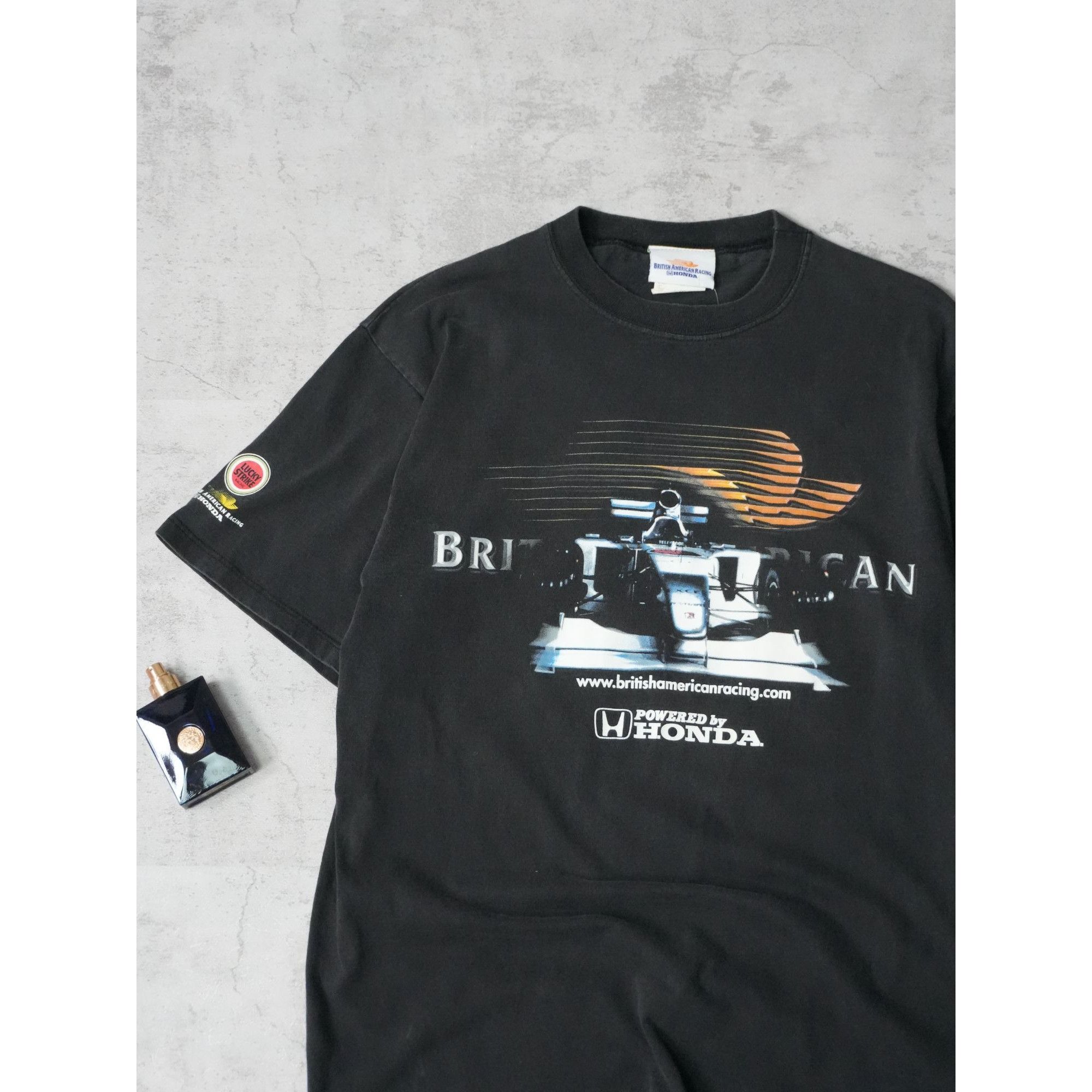 Other Vintage 90s Honda British American Racing T Size US L / EU 52-54 / 3 - 3 Thumbnail