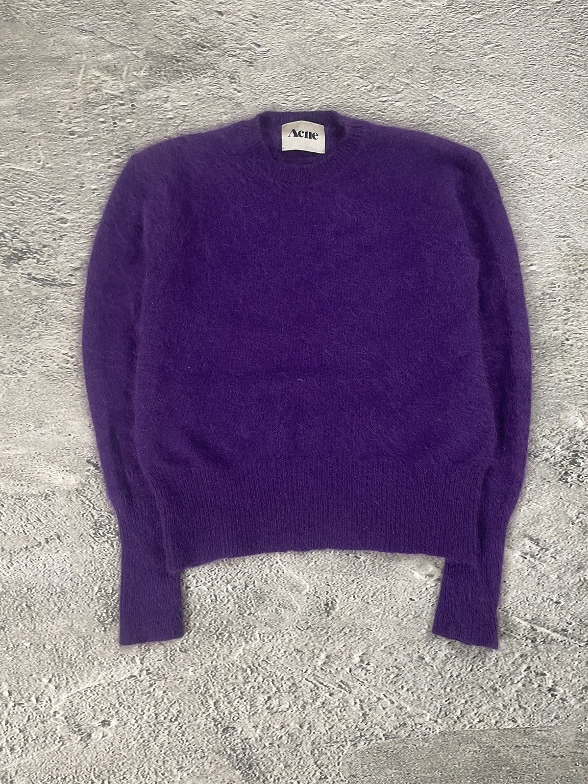 Acne Studios Acne Studios Lia Angora PAW12 sweater purple vintage Size US S / EU 44-46 / 1 - 1 Thumbnail