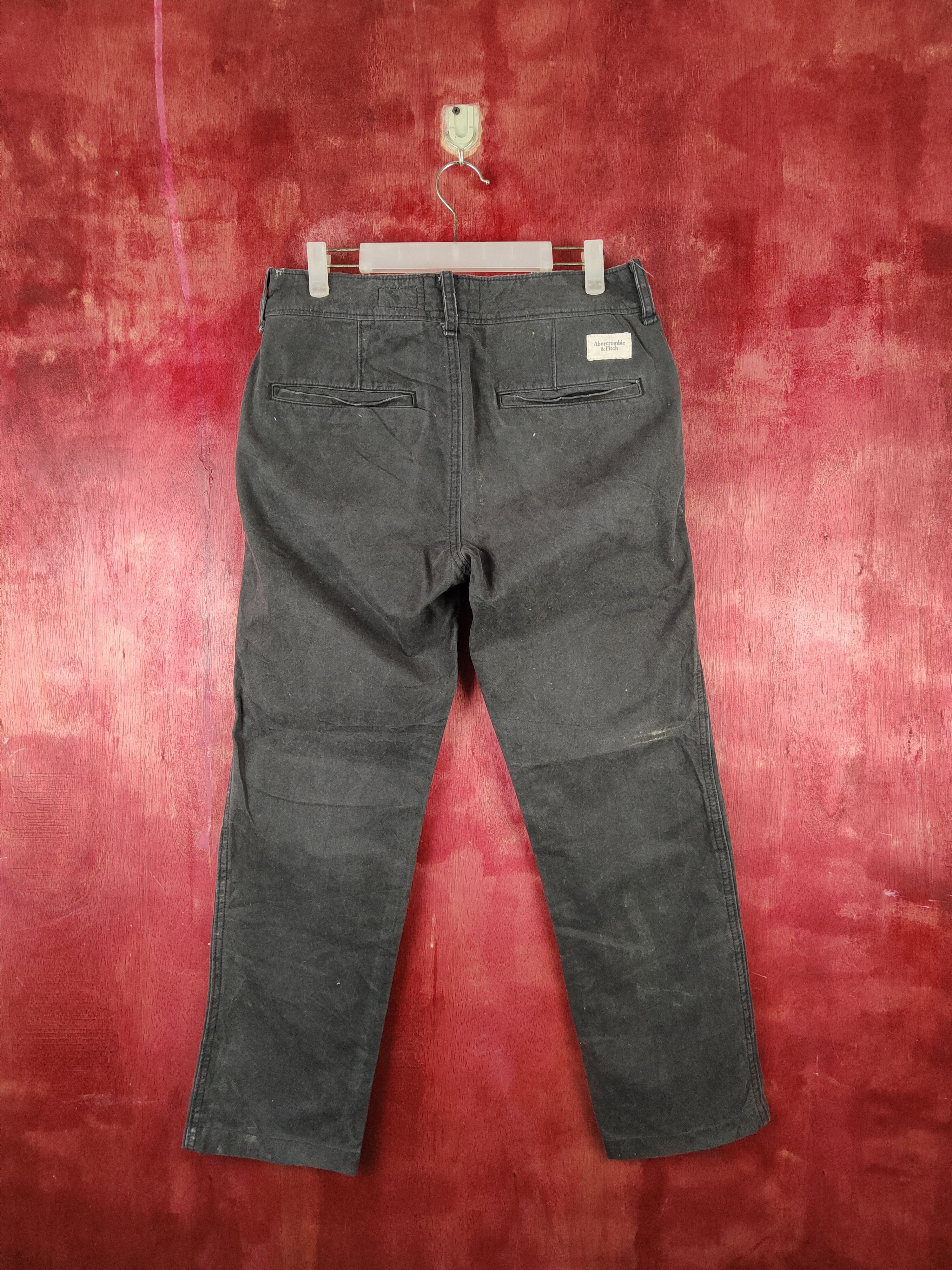 Abercrombie & Fitch Abercrombie&Fitch Black Multipocket Casual Pants #S1500 Size US 30 / EU 46 - 7 Thumbnail
