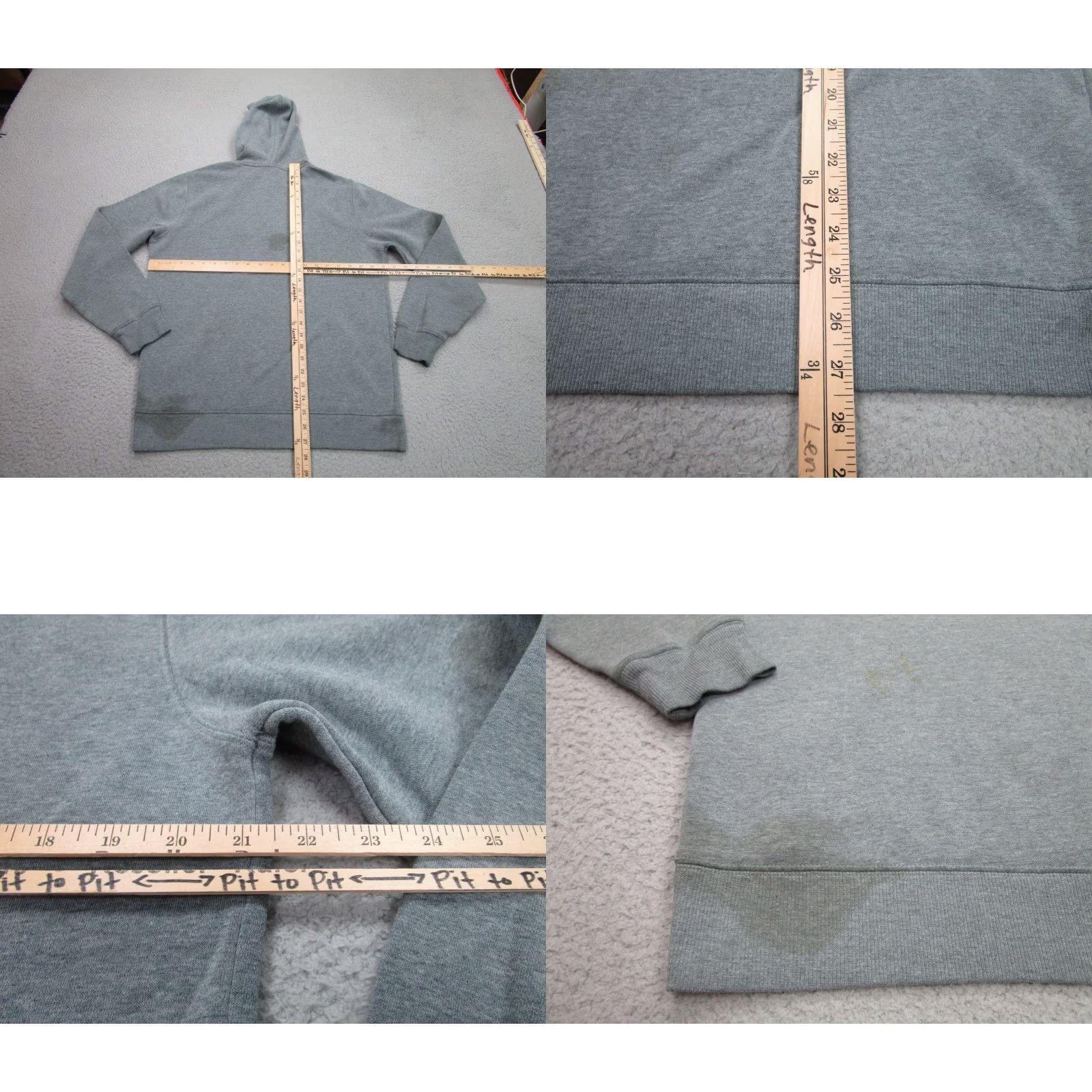 Oakley Oakley Vintage Hoodie Men M Gray Sweater Sweatshirt Center Logo y2k 2000 Grunge Size US M / EU 48-50 / 2 - 8 Thumbnail