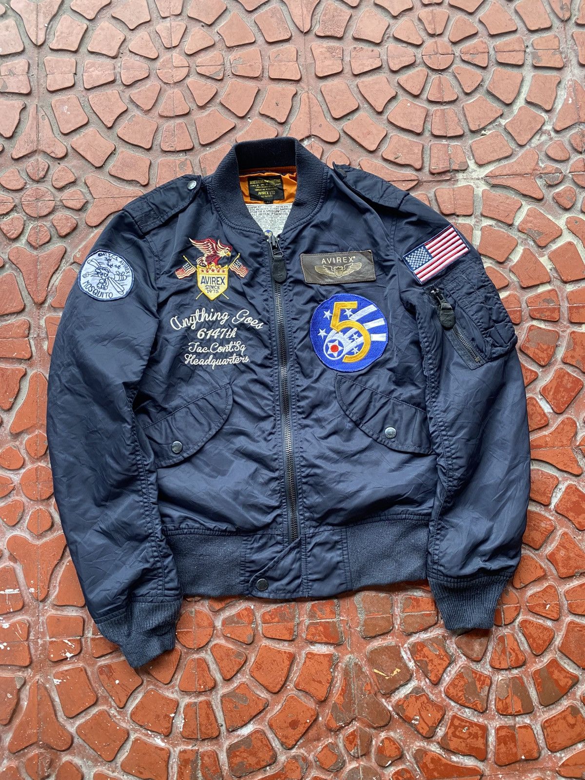Avirex AVIREX L-2 5TH AIR FORCE FLIGHT BLOUSON JACKET Size US M / EU 48-50 / 2 - 2 Thumbnail