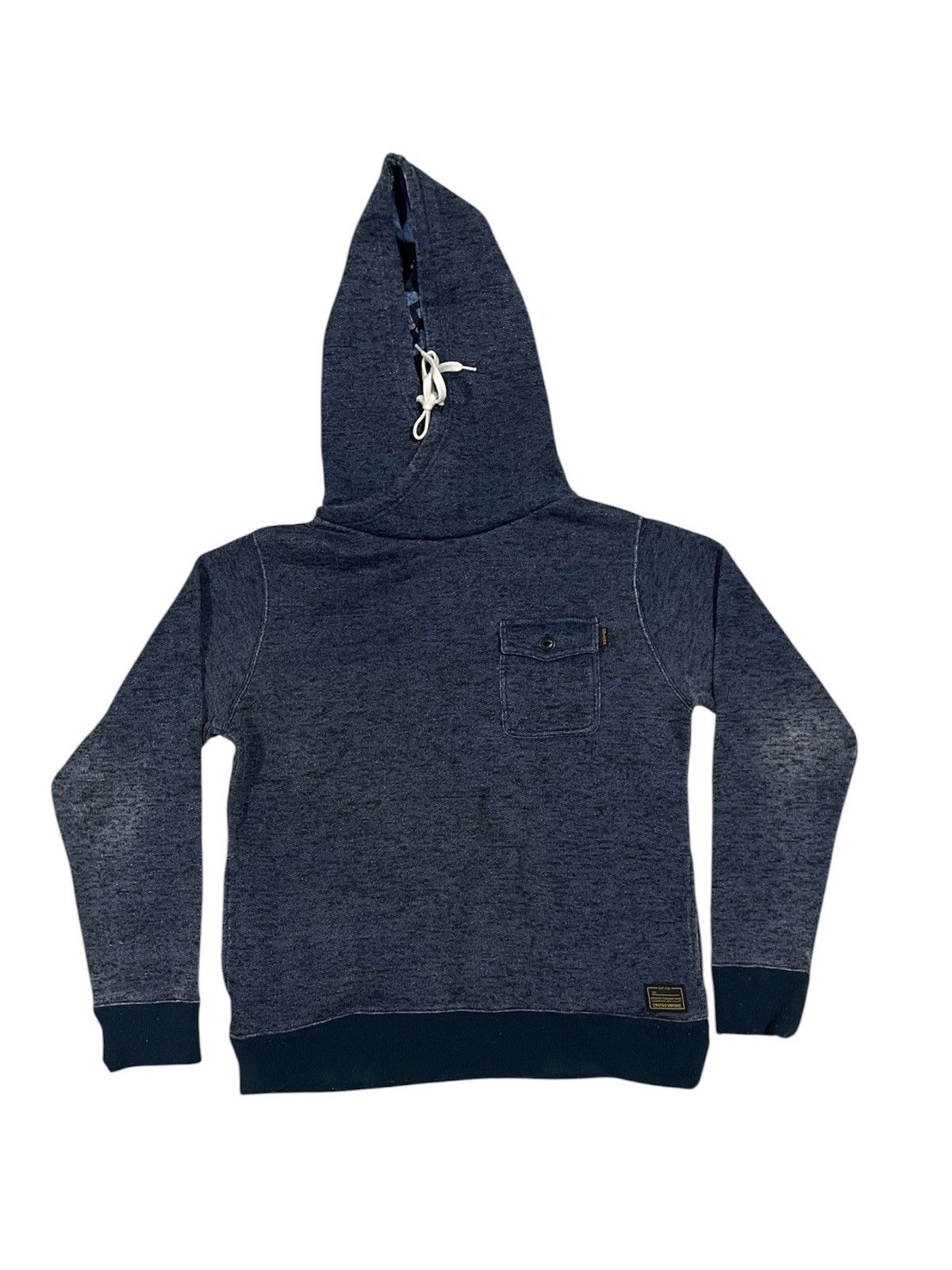 291295=Homme 2000s 291295=HOMME INDIGO DYE 3 POCKET HOODIE FADED Size US M / EU 48-50 / 2 - 1 Thumbnail