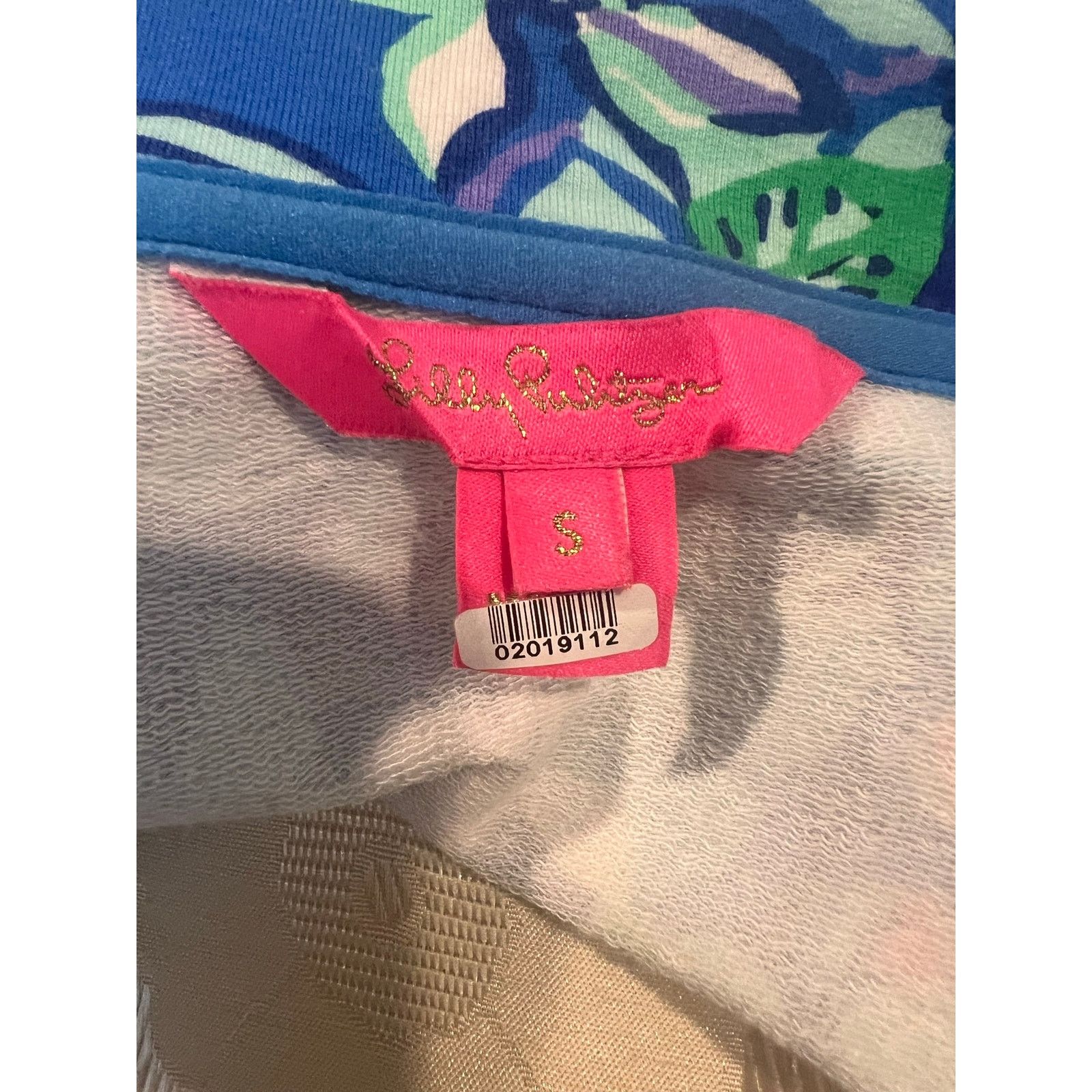 Lilly Pulitzer Lilly Pulitzer Floral Lightweight Open-Front Jacket Small Size S / US 4 / IT 40 - 6 Thumbnail