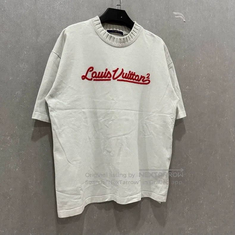 Louis Vuitton Louis Vuitton Embroidered nigo short sleeves Size US L / EU 52-54 / 3 - 3 Thumbnail