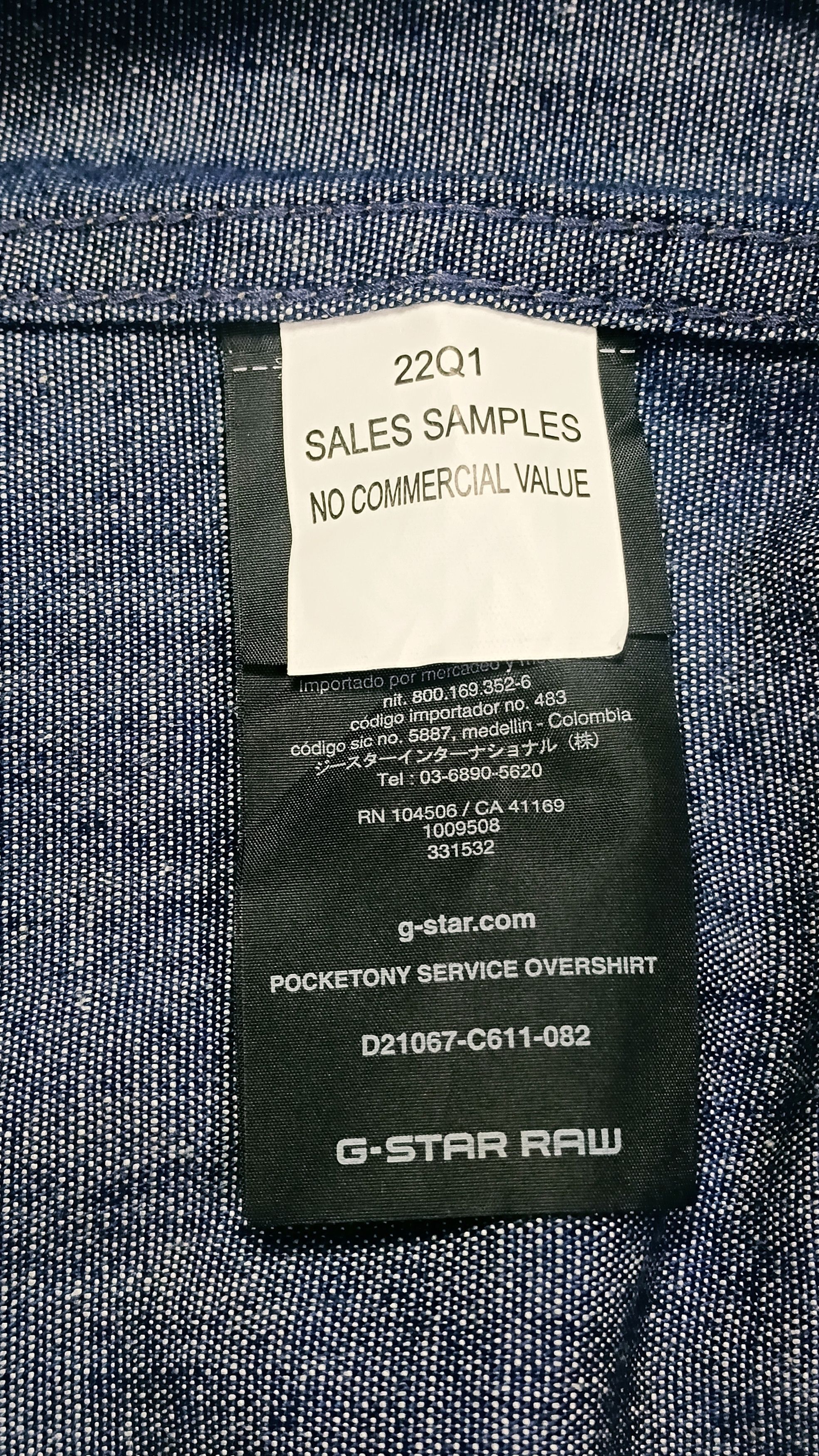G-Star G Star Raw Pocketony Service Overshirt Size US M / EU 48-50 / 2 - 14 Thumbnail